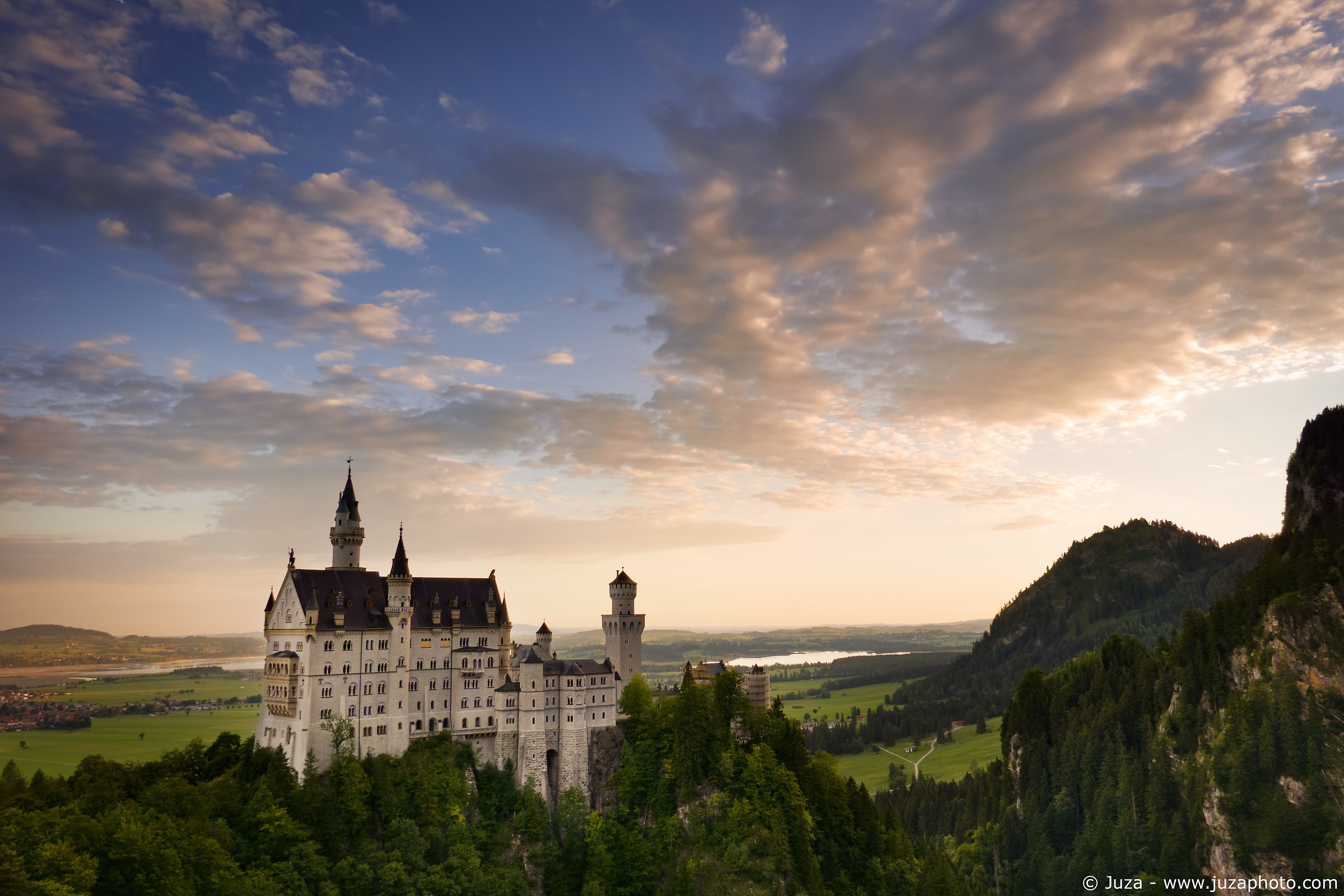 Castello di Neuschwanstein, alba
