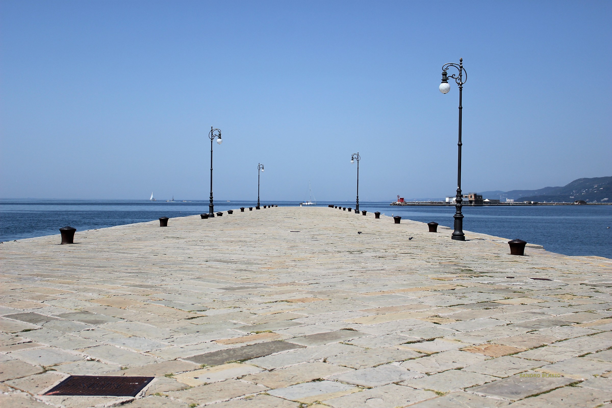 Trieste, molo Audace