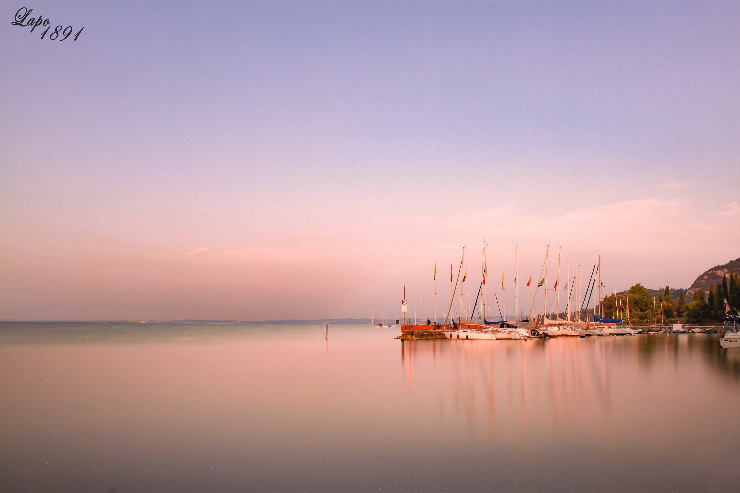 Alba sul lago di Garda 2
