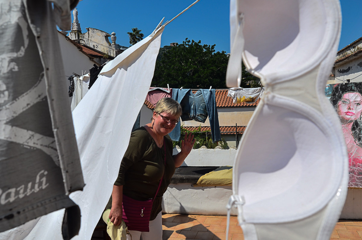 It's art, not clothes.