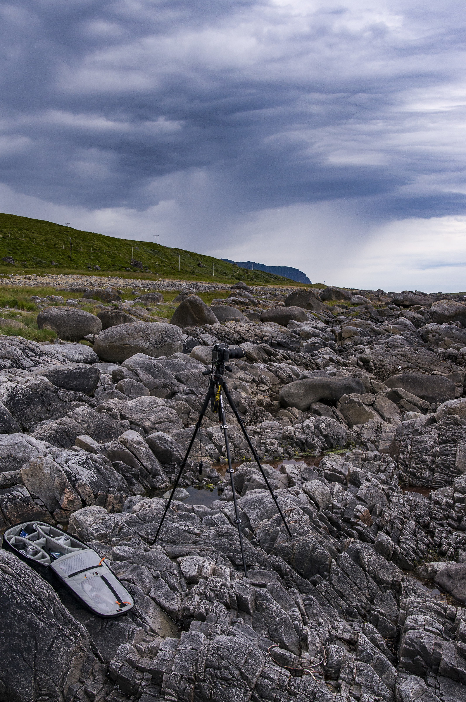 Ecco che arriva la pioggia...