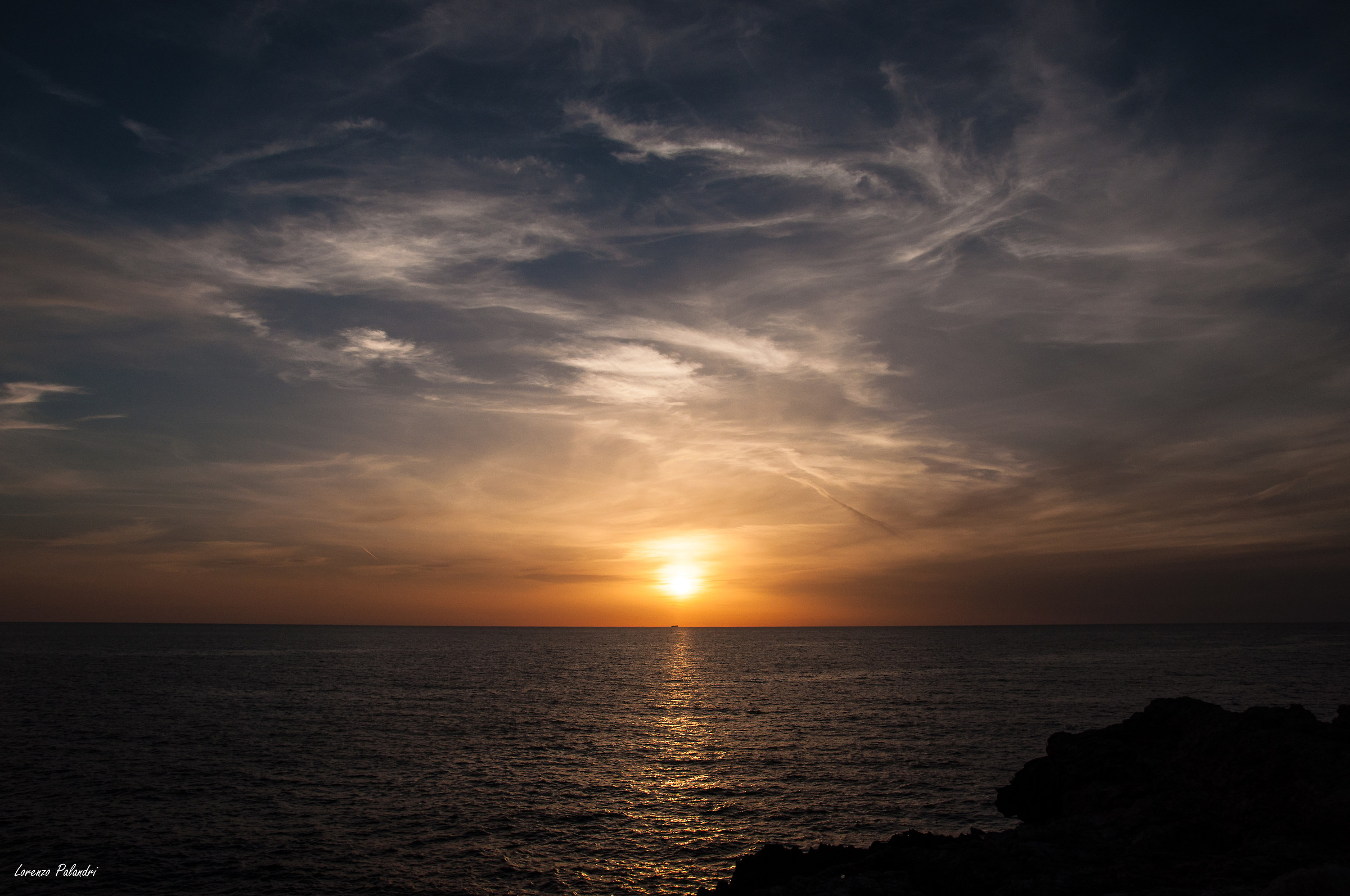 Scratches in the sky