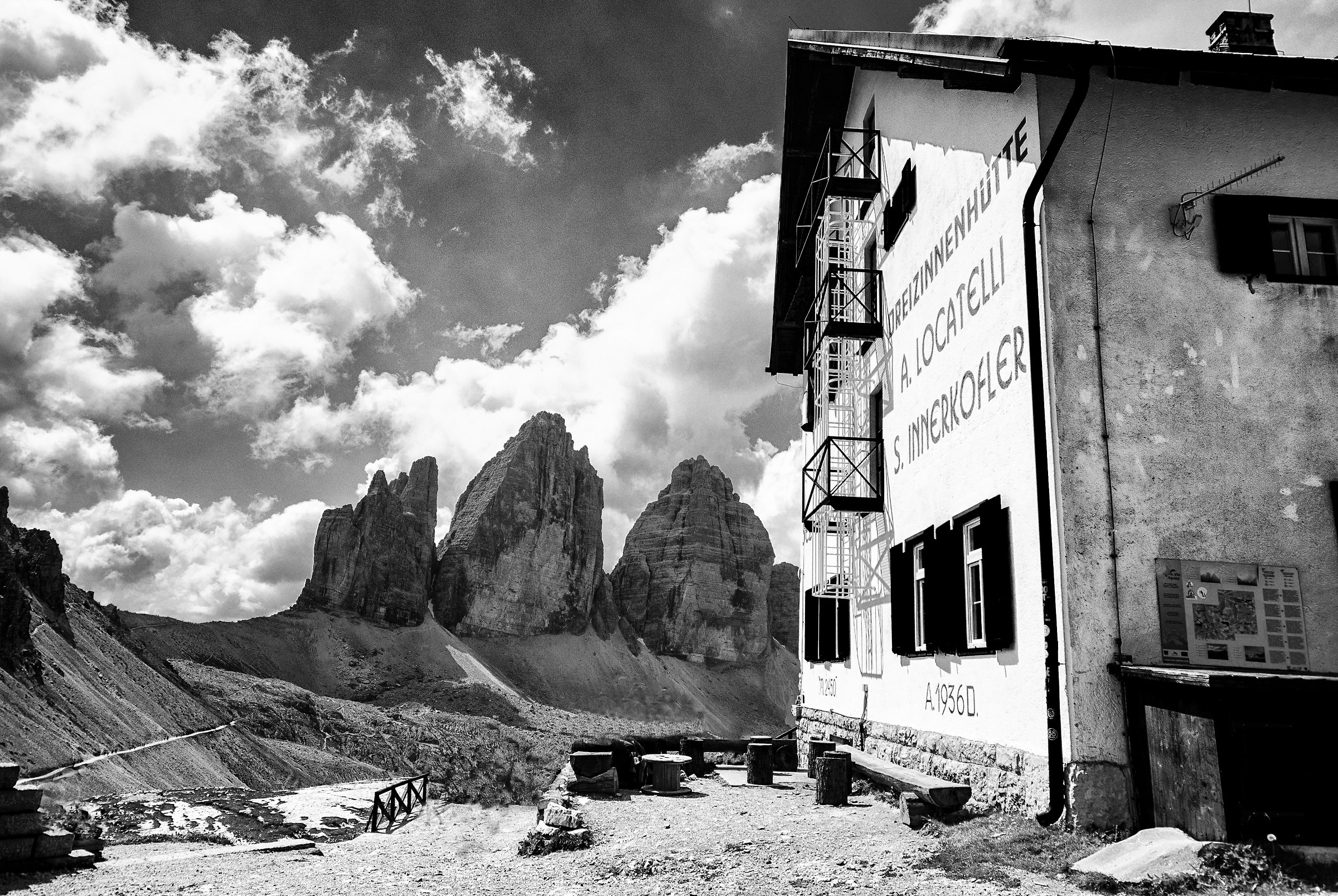 From the Locatelli Hut