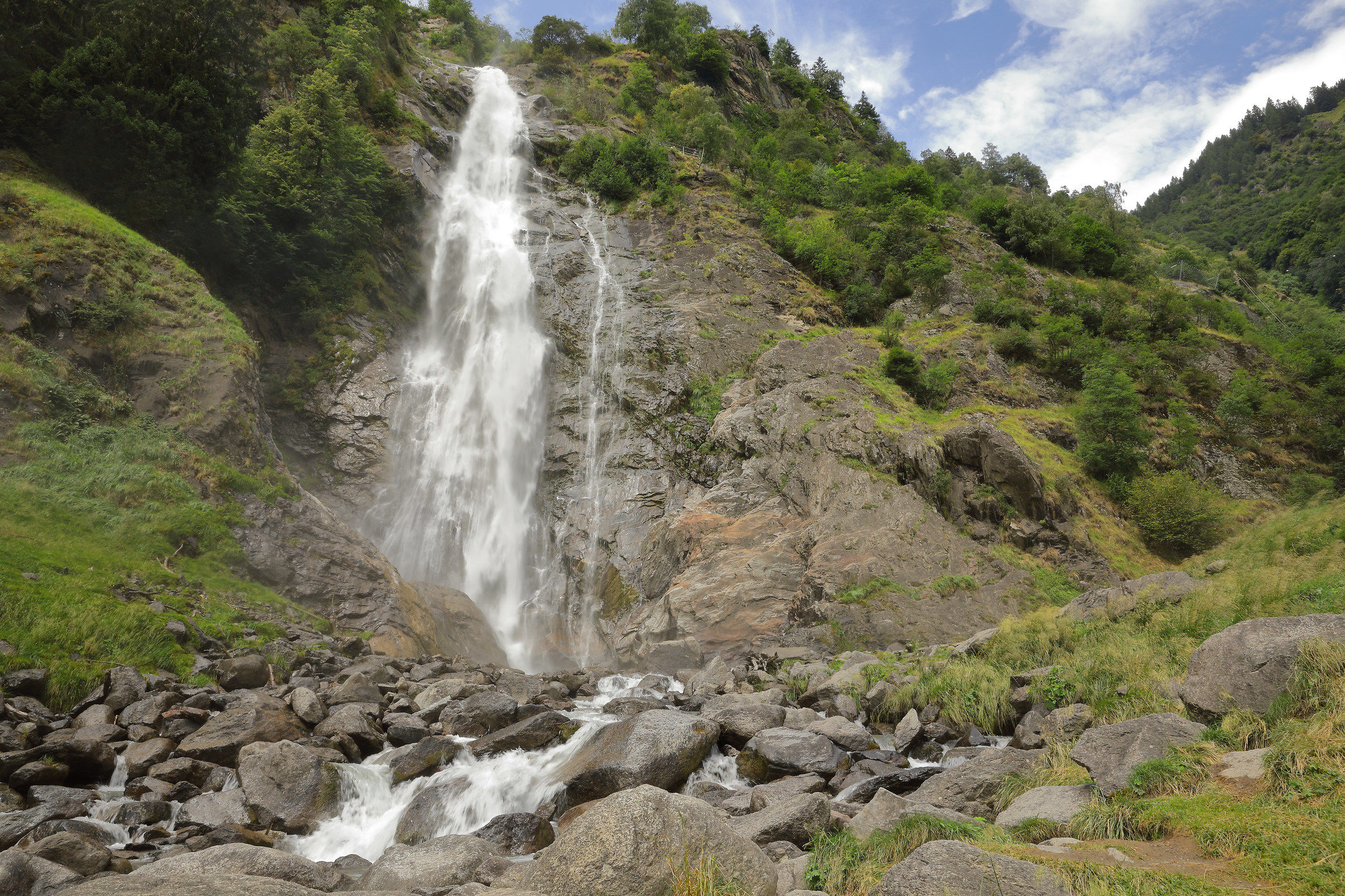 Waterfall of Parcines