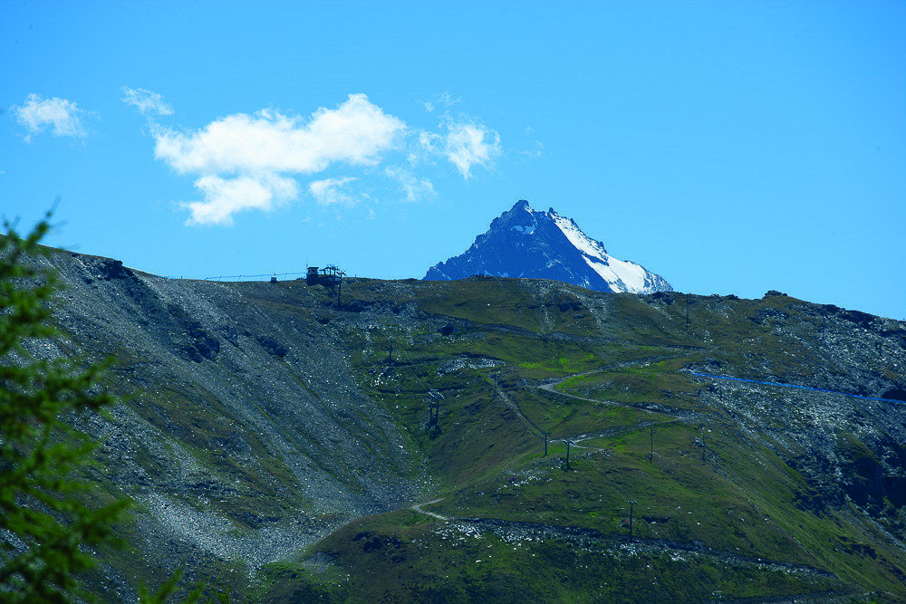 And in the background the Grand paradis