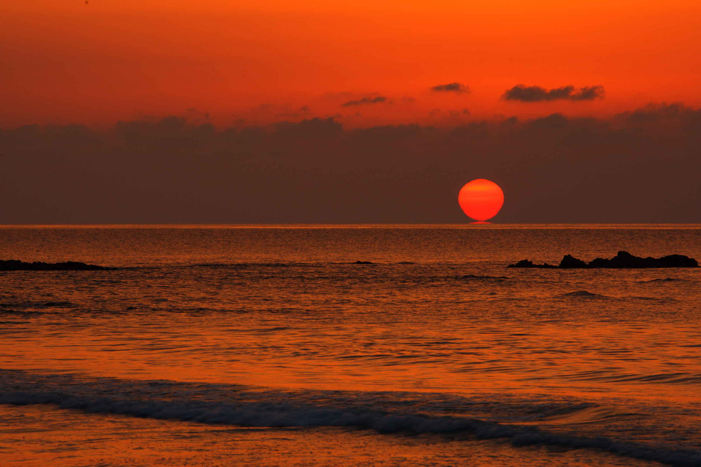 Sunrise in Cala Ginepro