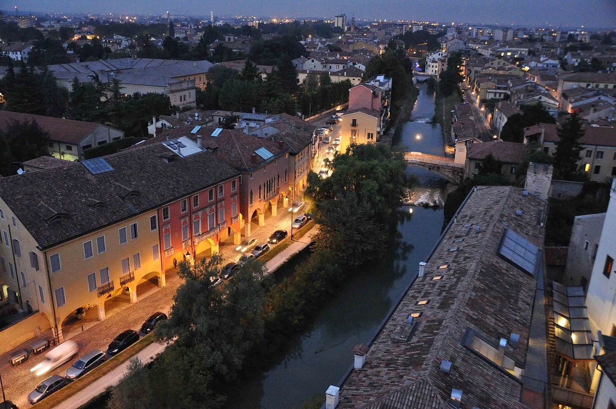 Padova Notturna dall'Osservatorio della Specola
