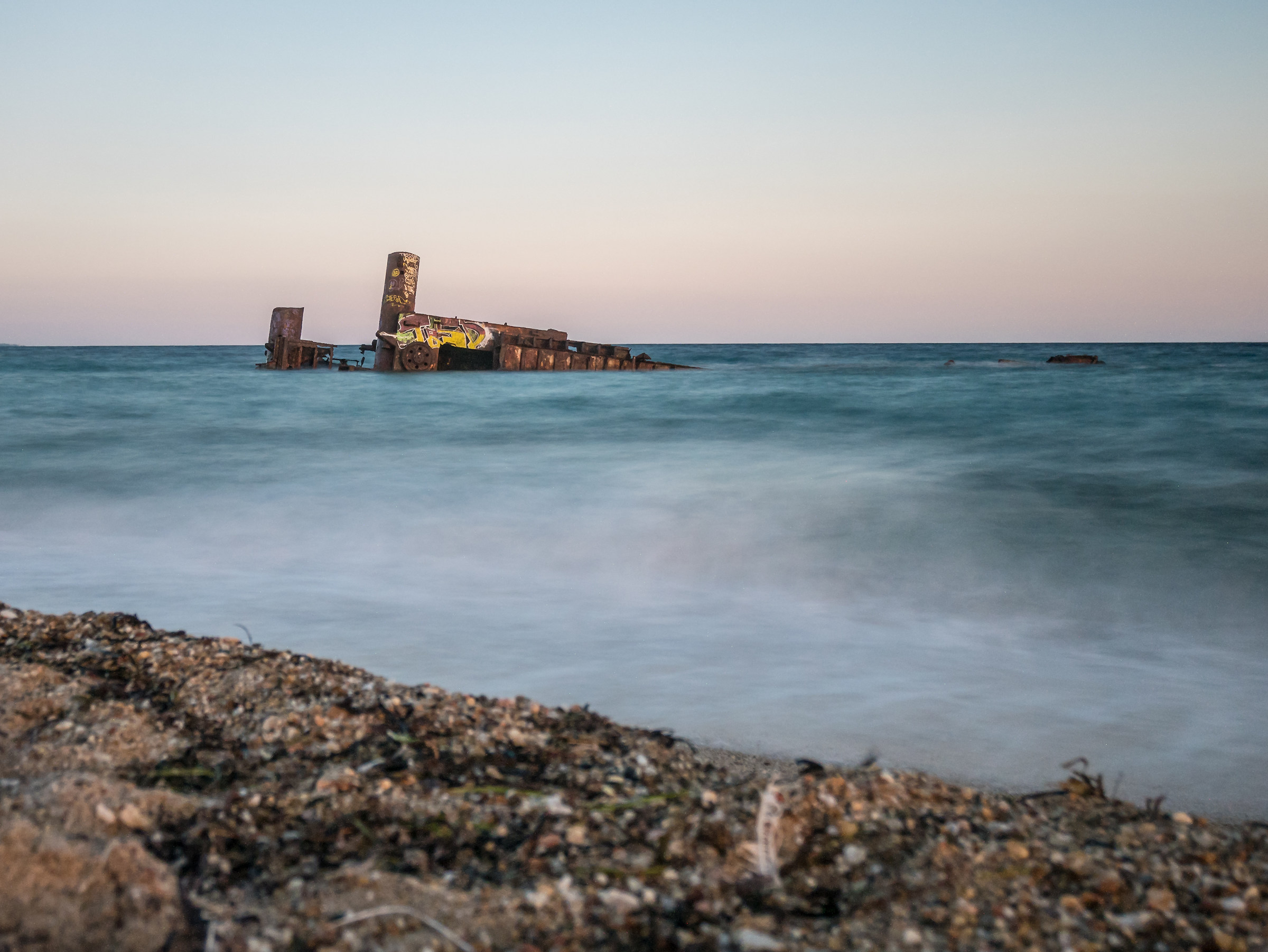 Shipwreck-Potamos Epanomi-Greece