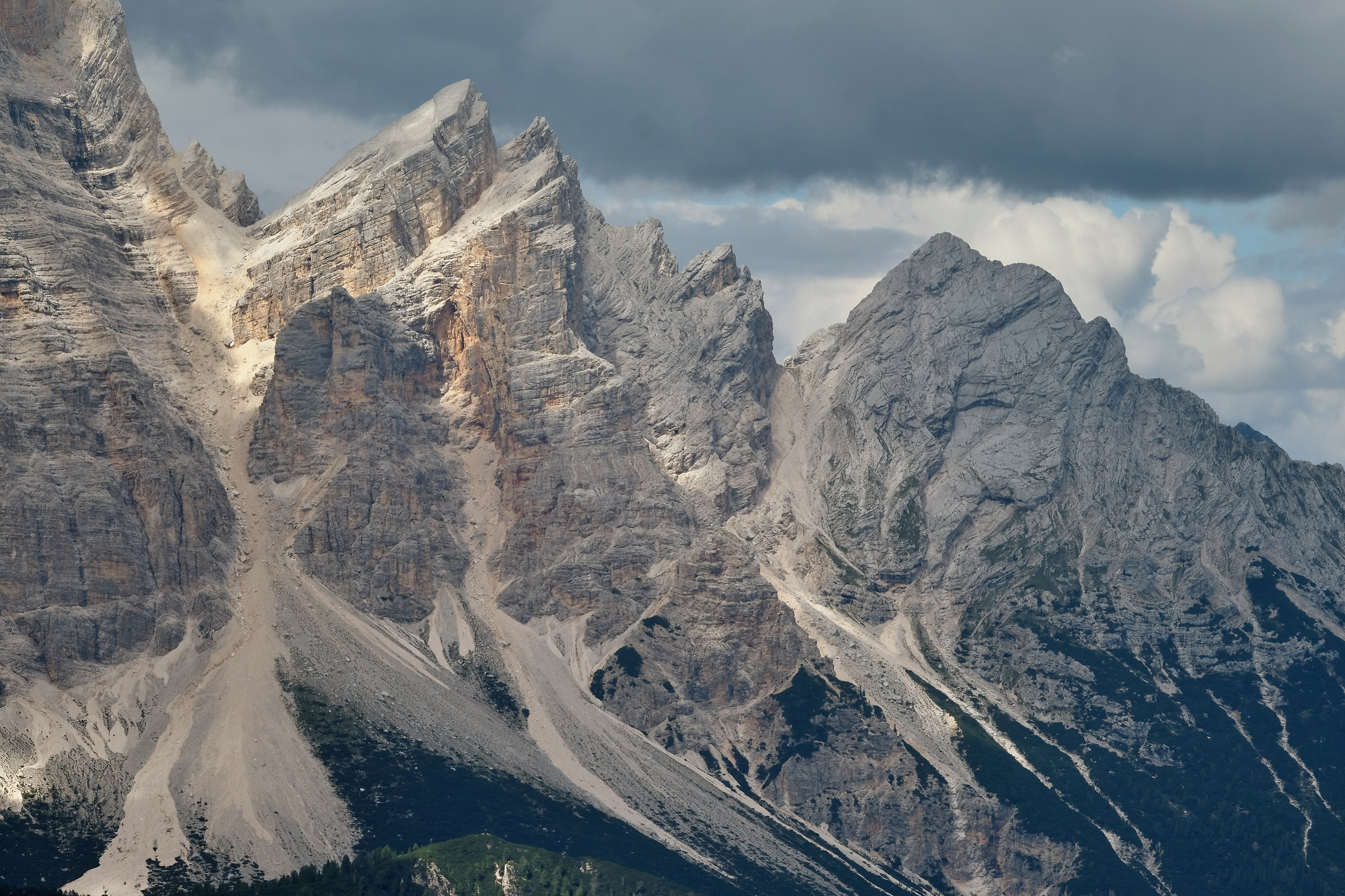 Pelmo (detail) from Mount RITE