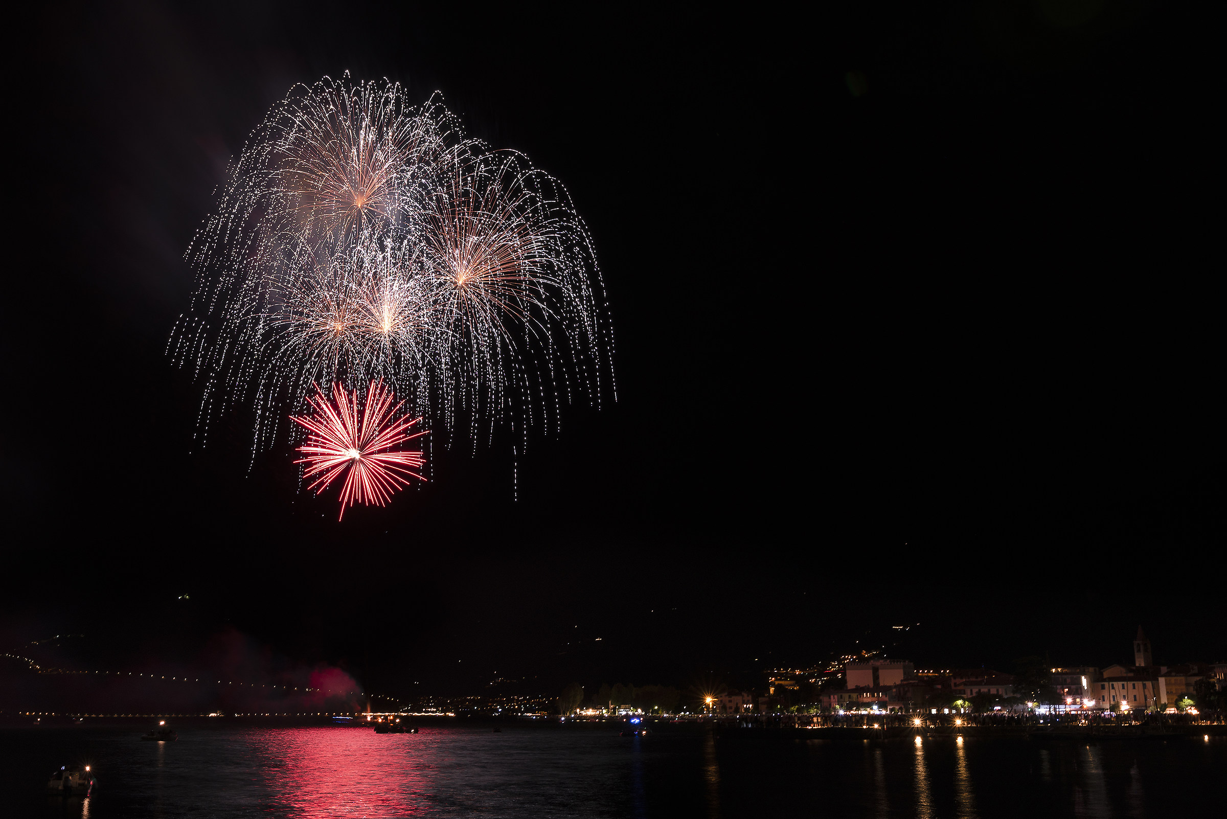 Fireworks in Iseo