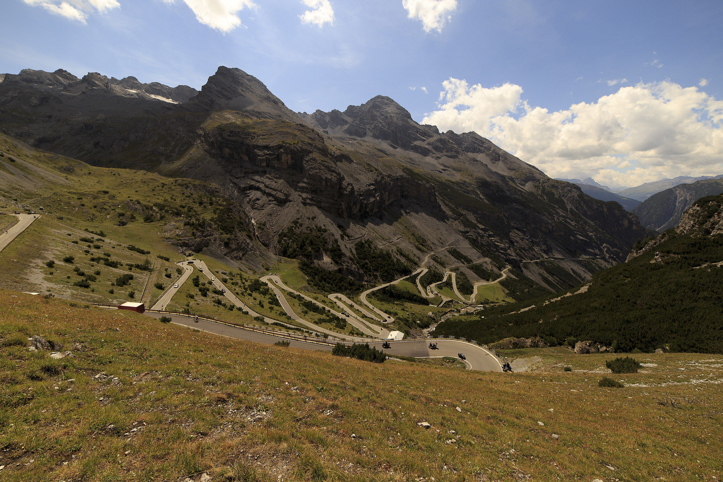 The bends of the Stelvio
