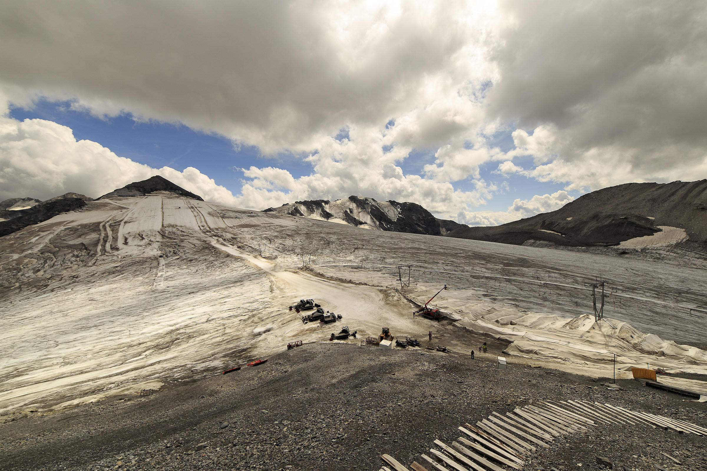 The Stelvio Glacier
