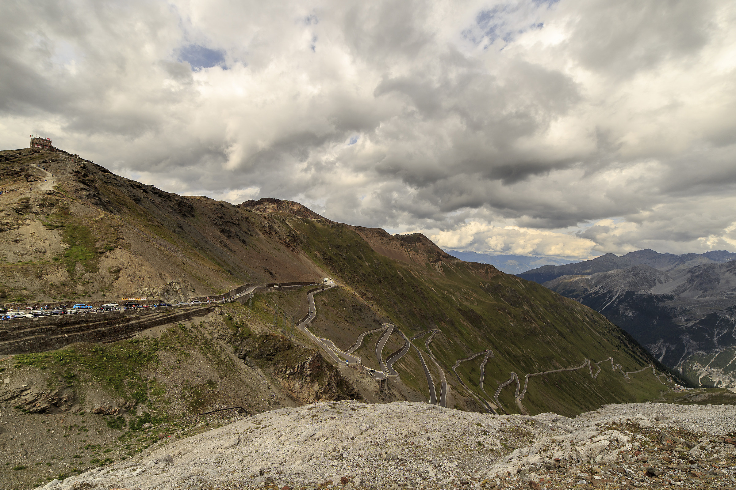 The bends of the Stelvio