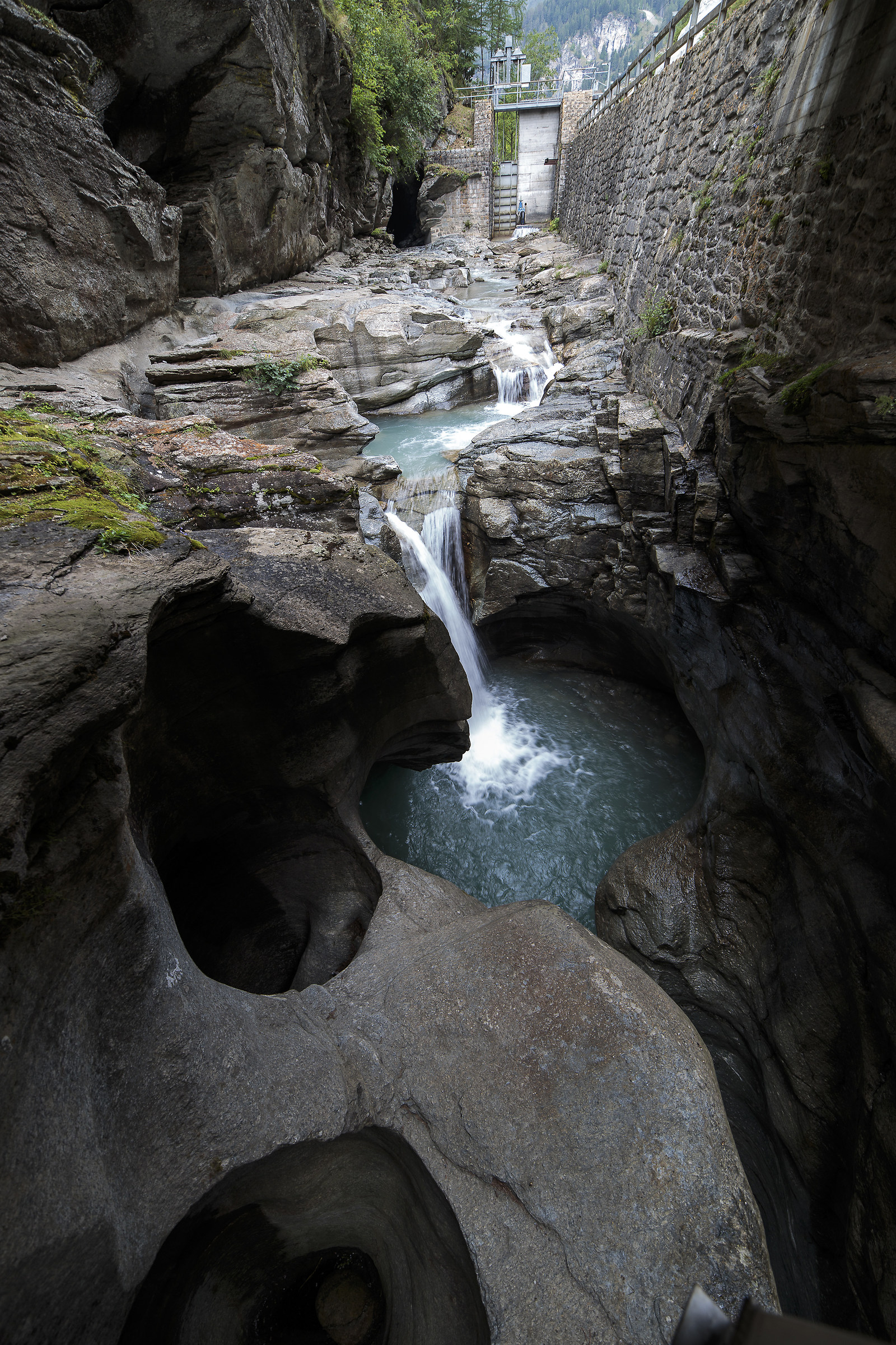 Cavaglia Glacier Exhaust Pipes