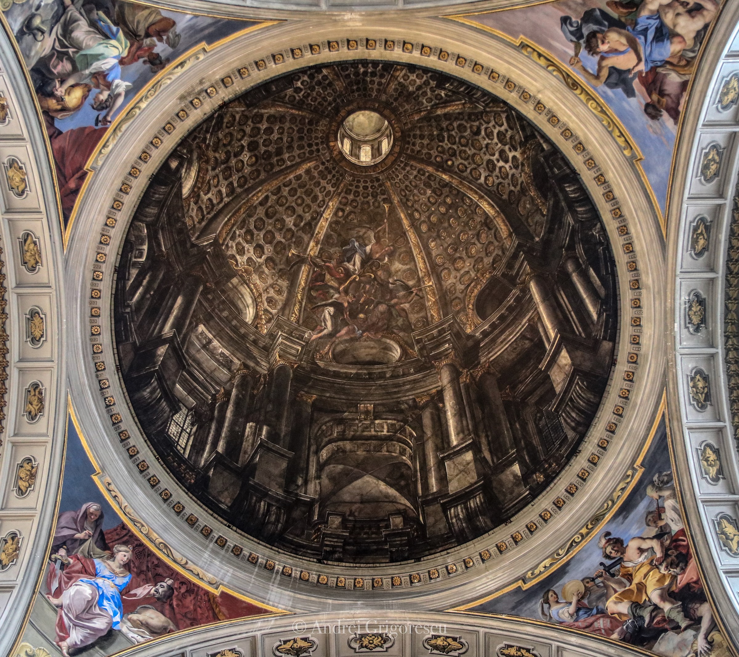 Fake Dome of St. Ignatius
