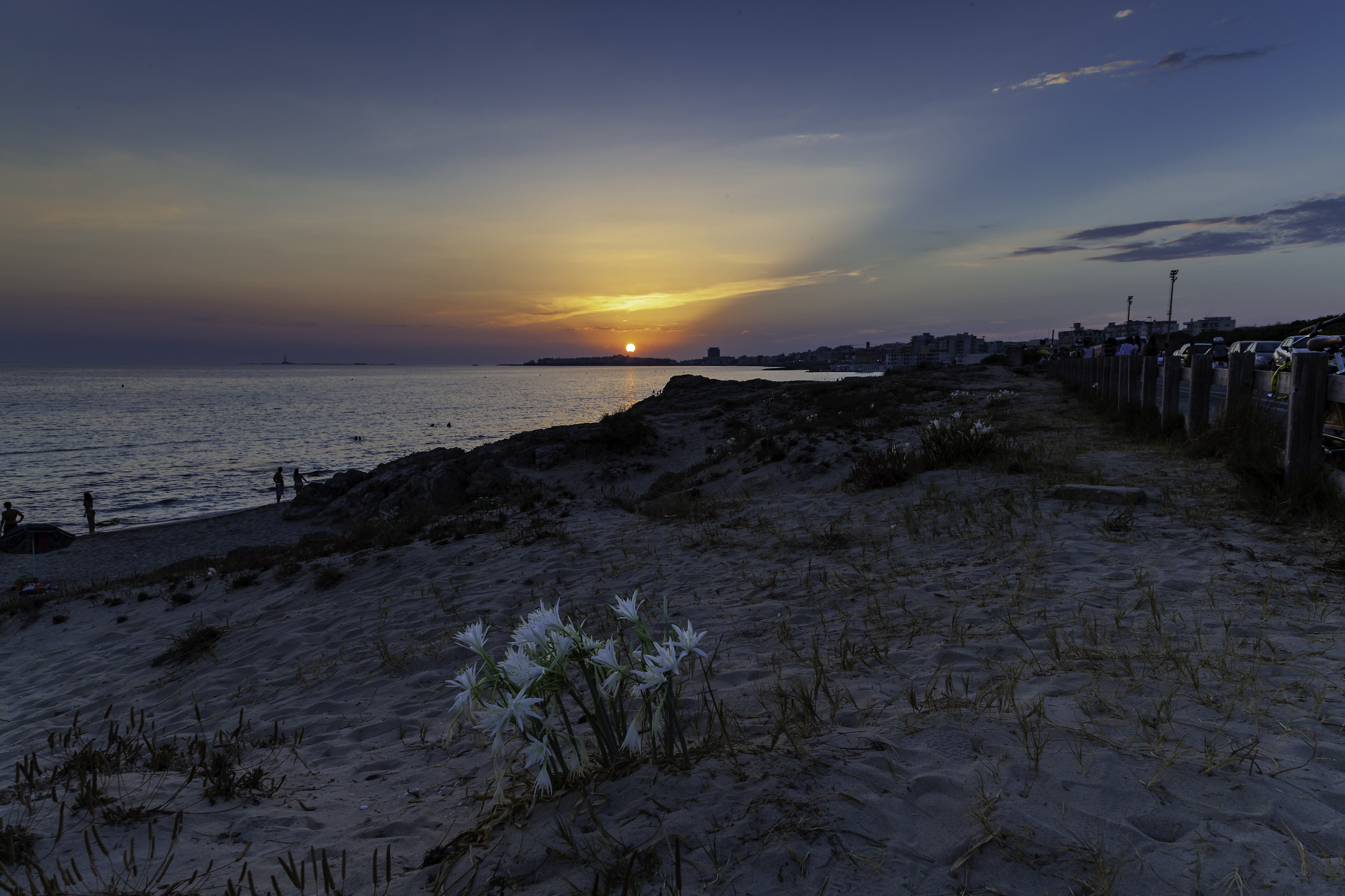 Tramonto su Gallipoli