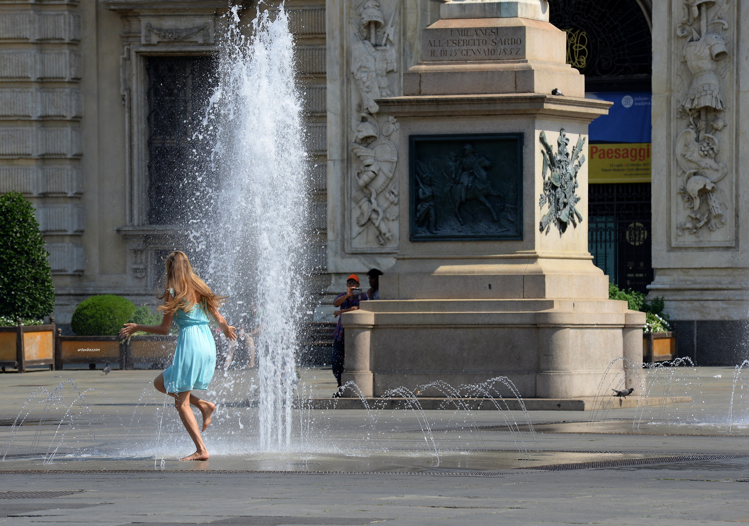 una rinfrescata e ......