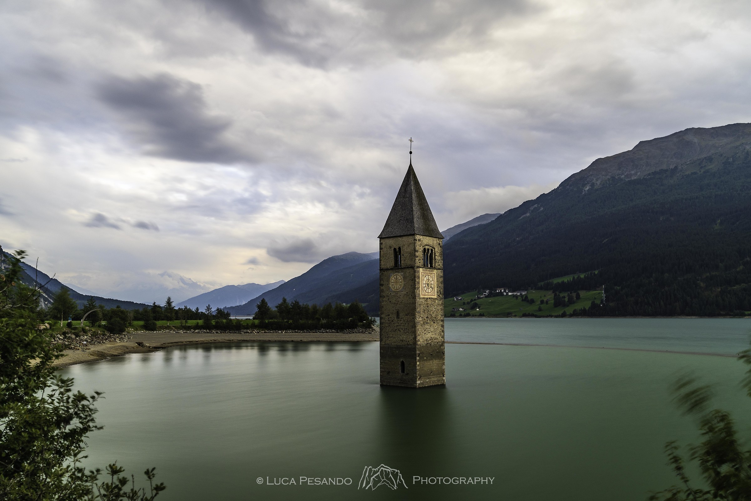 Camapnile di Curon vecchia