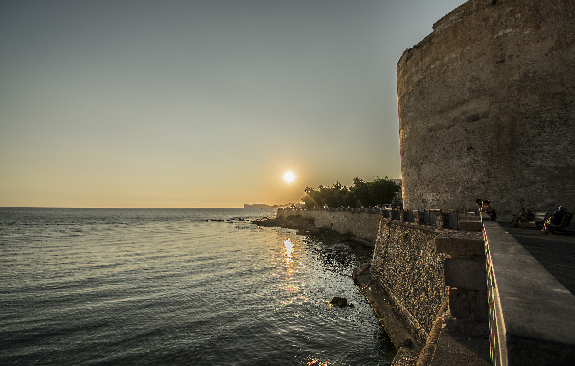 Tramonto su Alghero