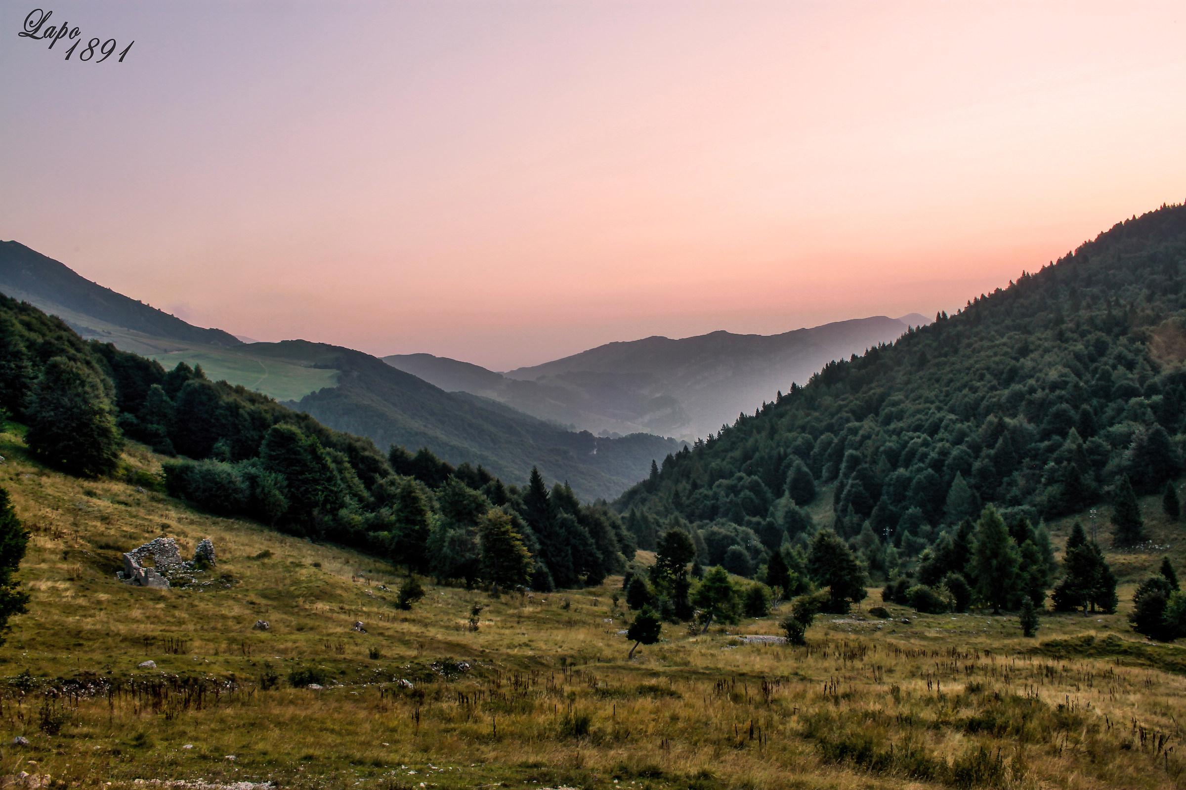 Vista dal monte baldo