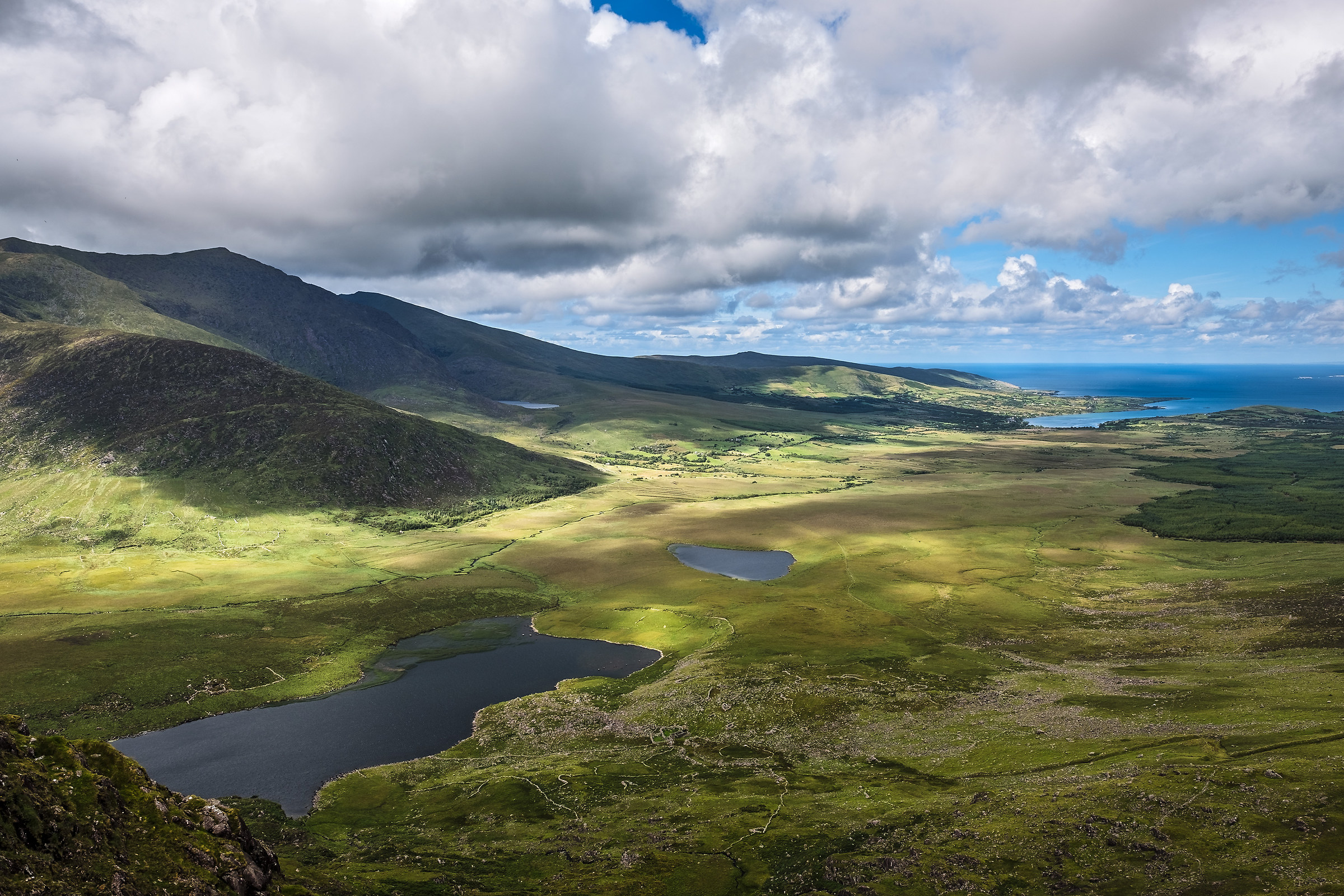 Lights and Shadows from the Conor Pass