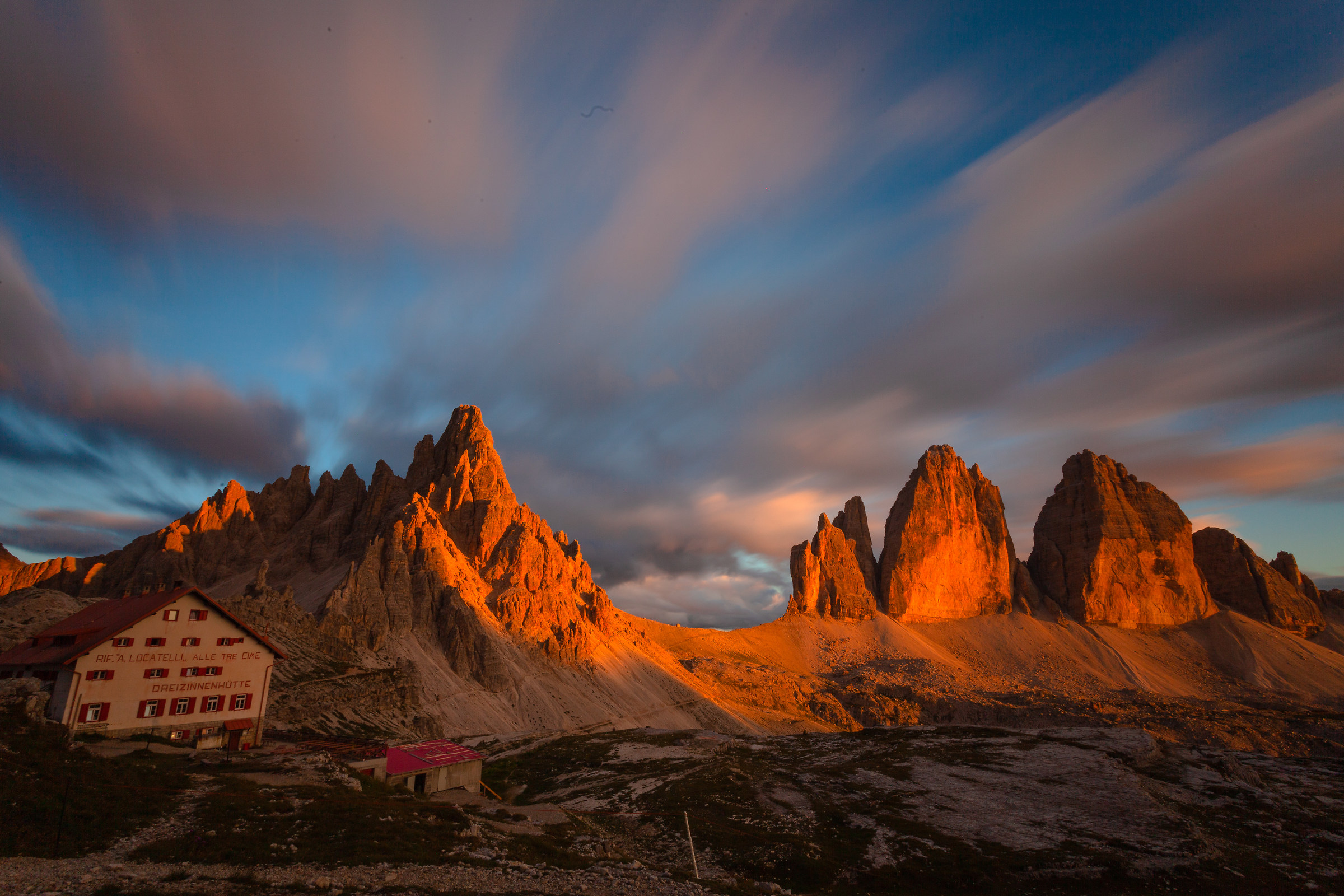 The three peaks of Lavaredo