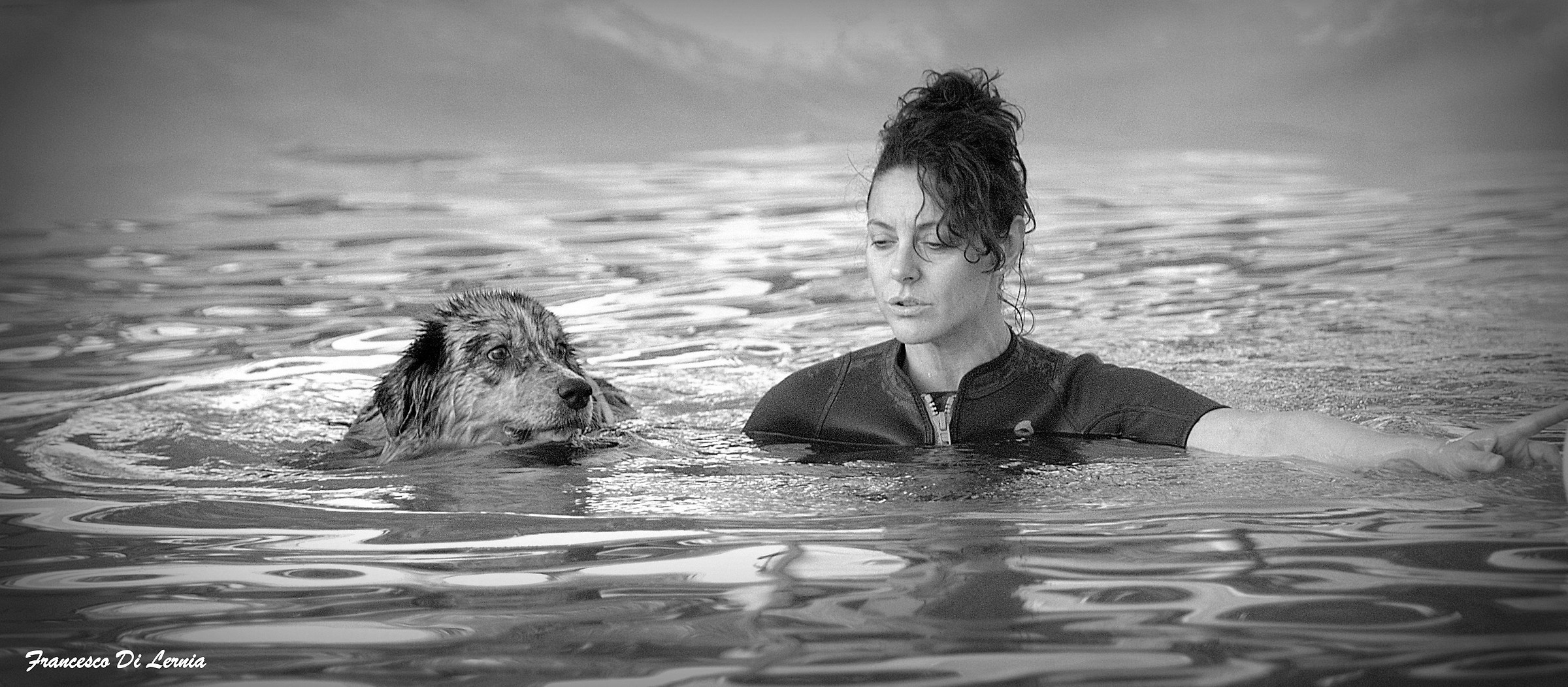 Angy and Daisy. Shooting my son Francis