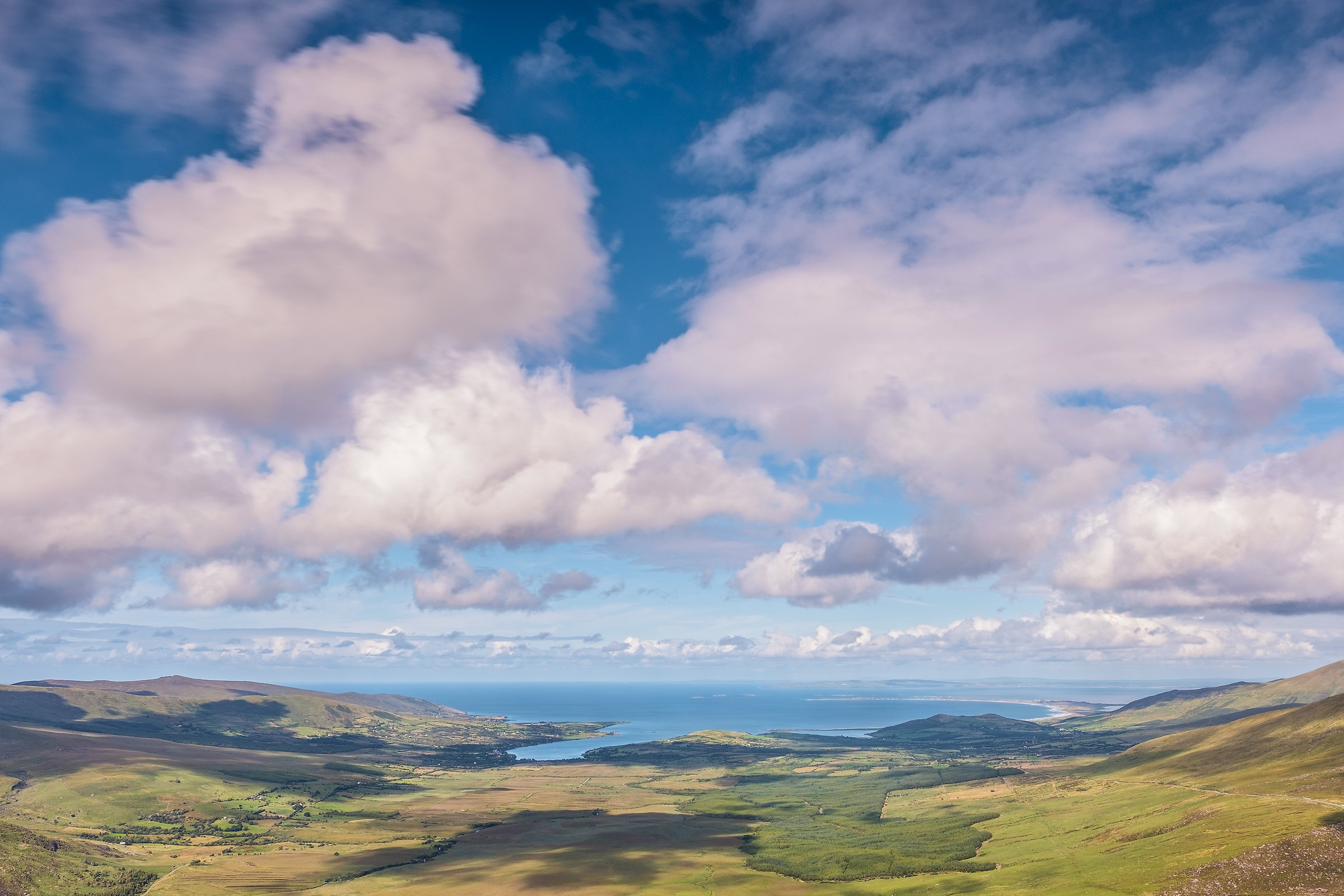 At the top of the Conor Pass