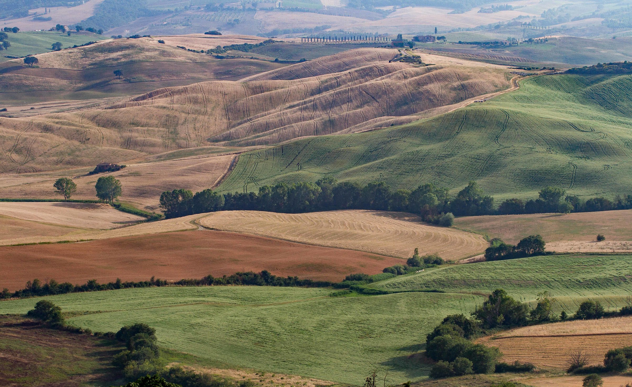 Colline d'Orcia.