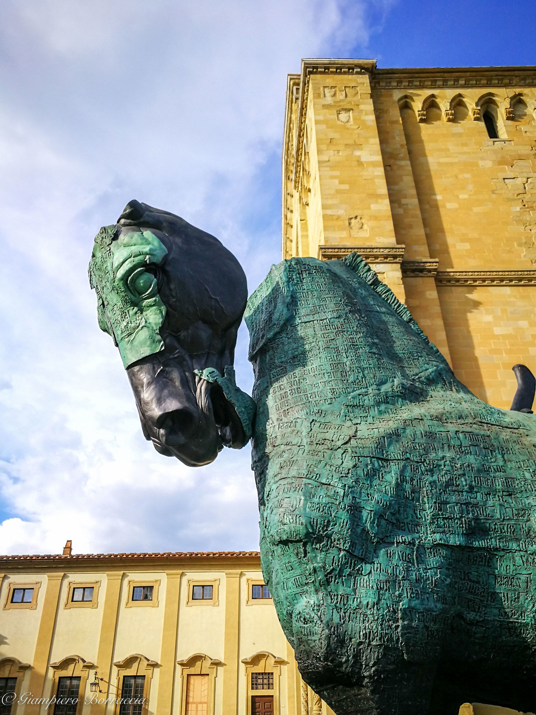 Cavallo in bronzo (Gustavo Aceves)