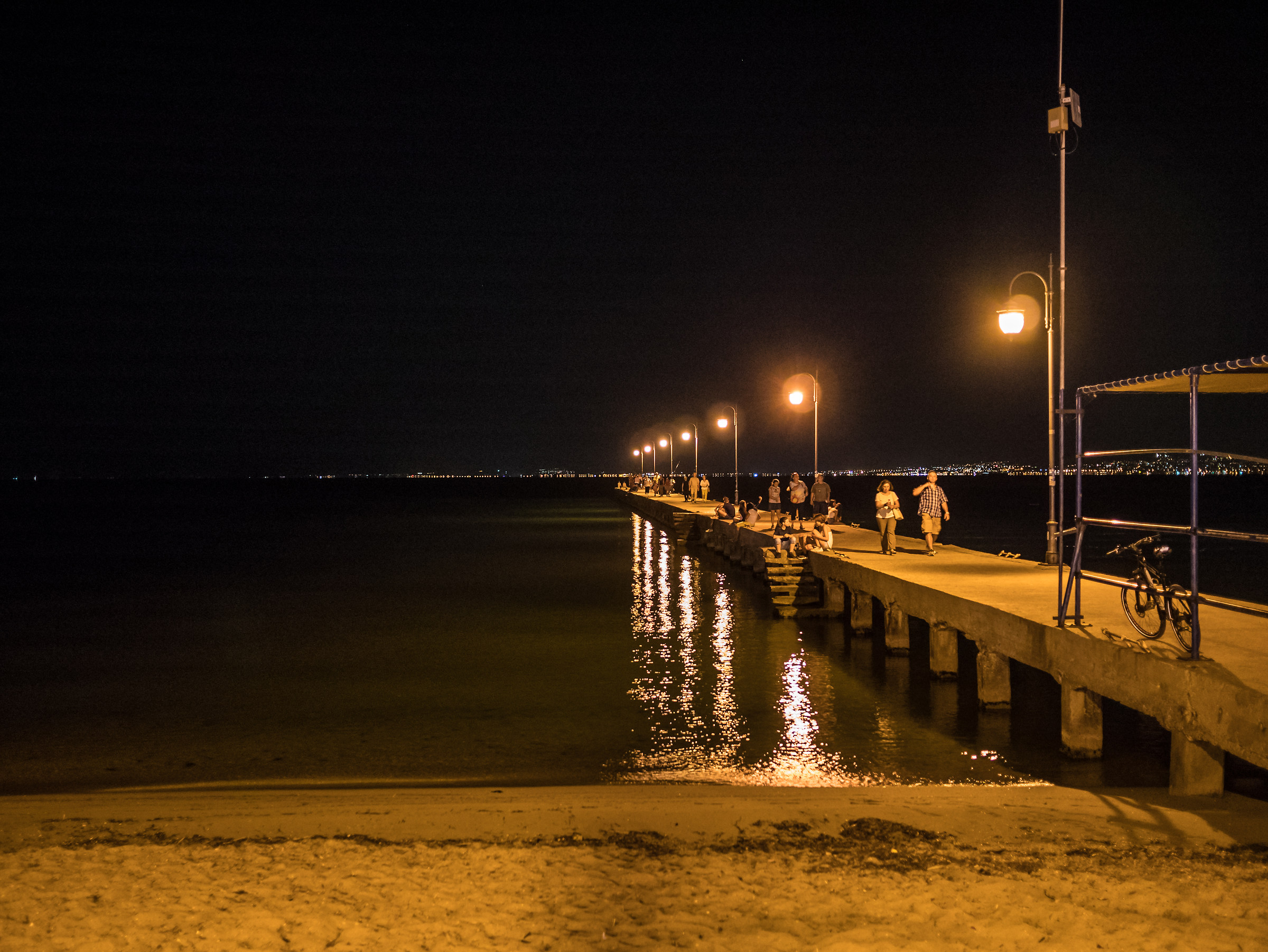 Night Pier-Perea (Greece)