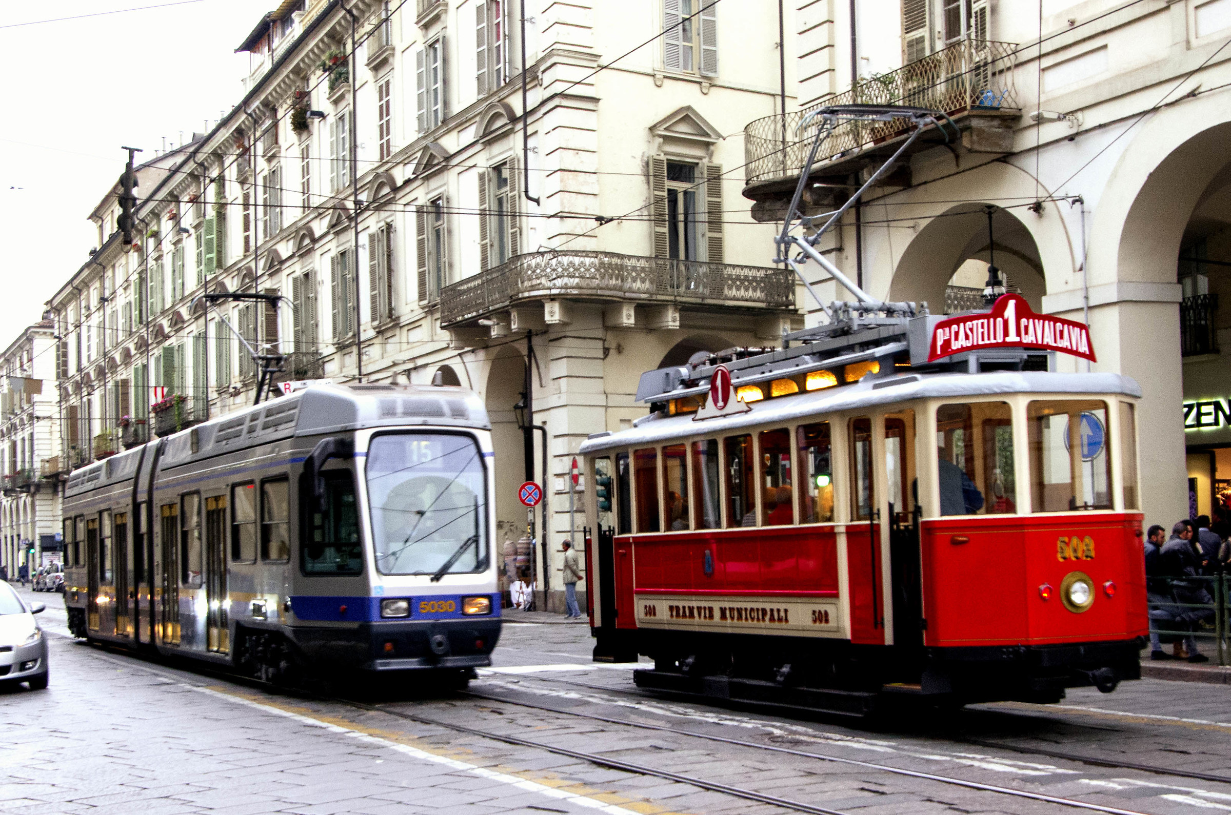 Turin: Vintage vs. modern