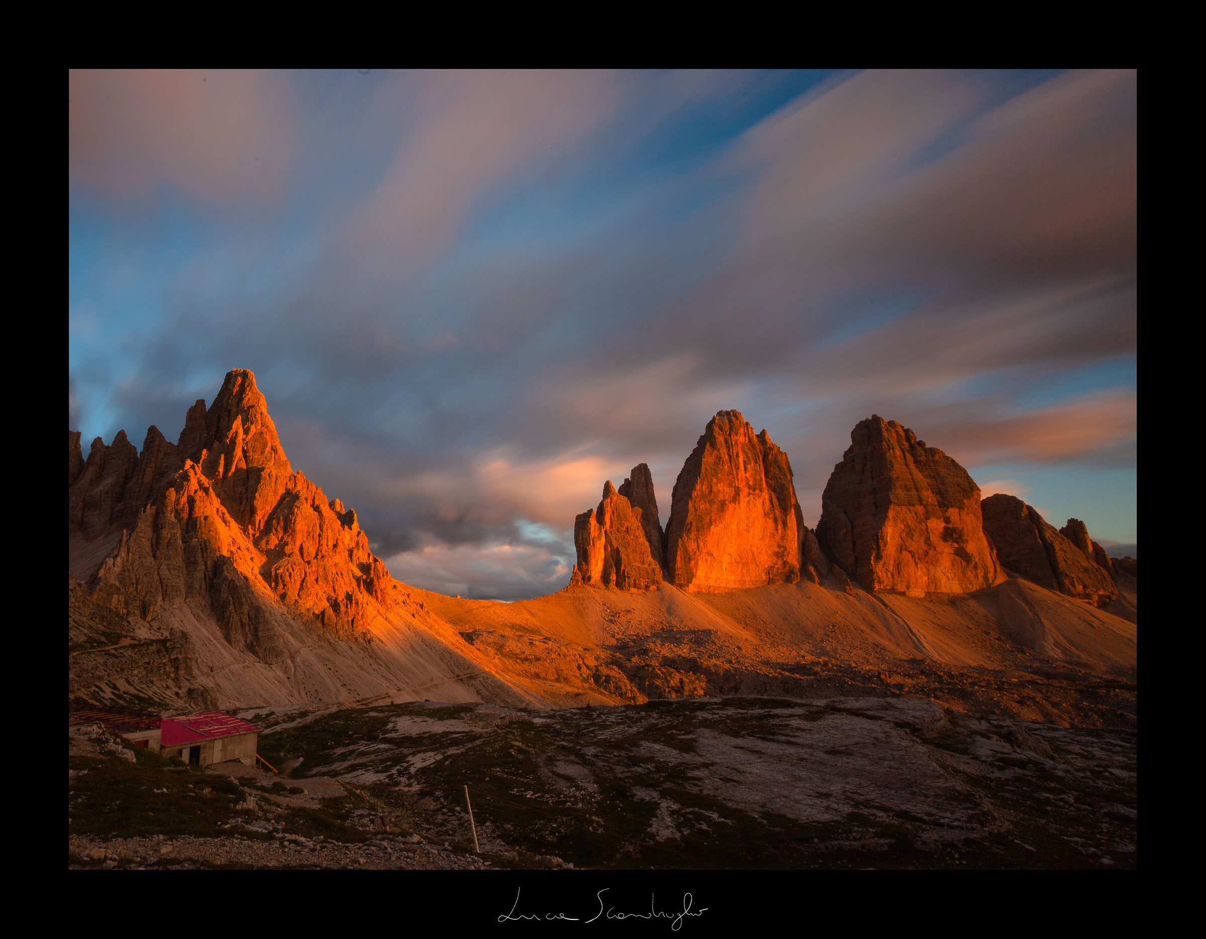 Three peaks of Lavaredo, new version without Shelter