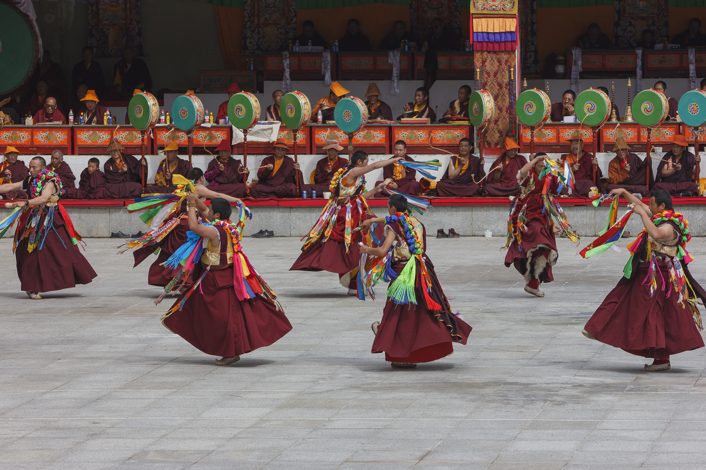 Monastero di Katok.Danze Cham