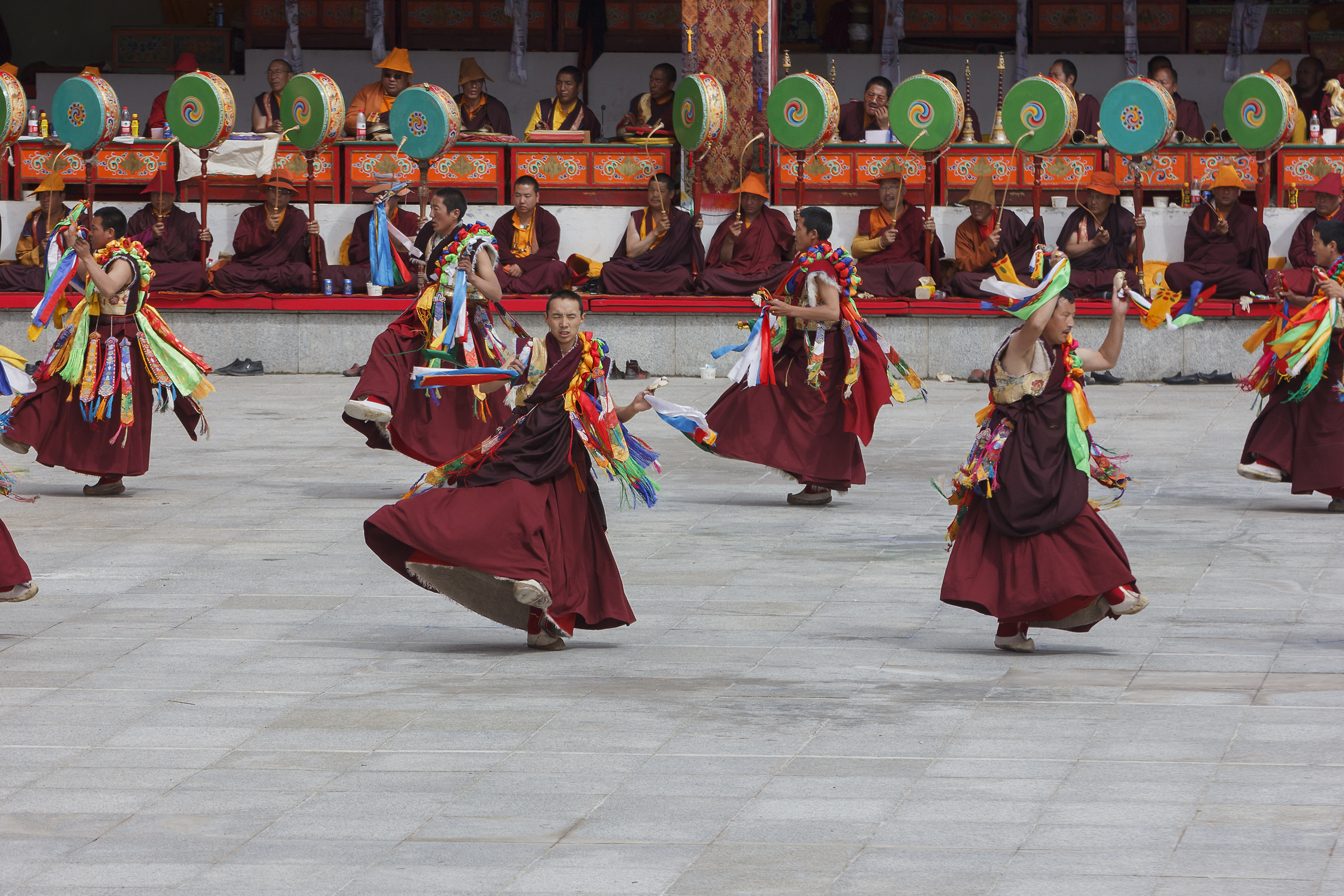 Kham:Monastero di Katok.Danze Cham.