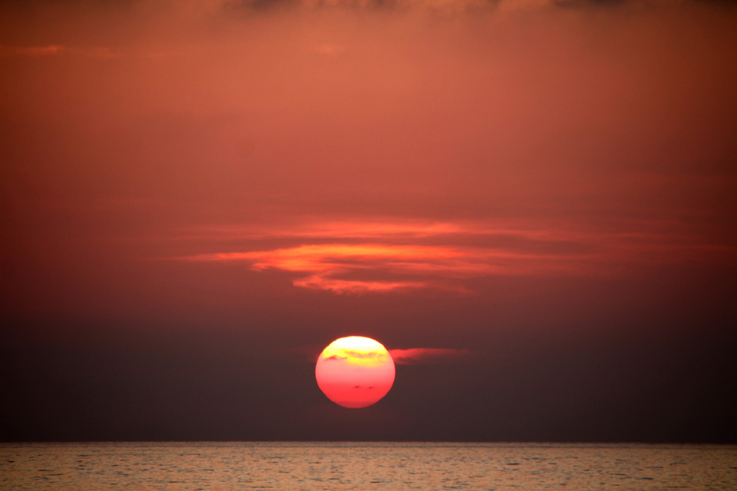 Tramonto sullo stretto