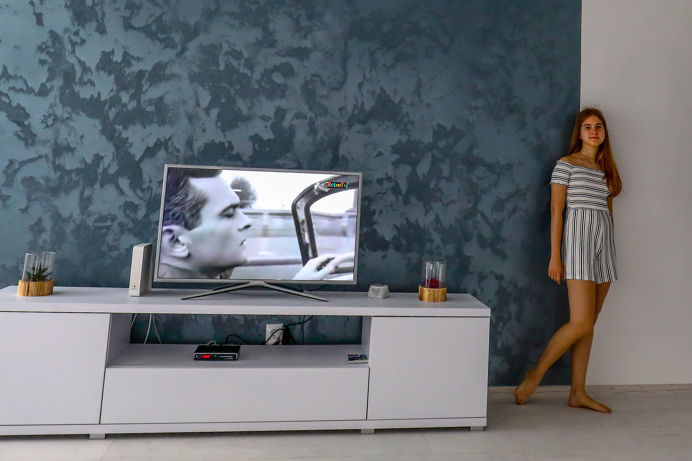 Sorveglianza delle sue gambe