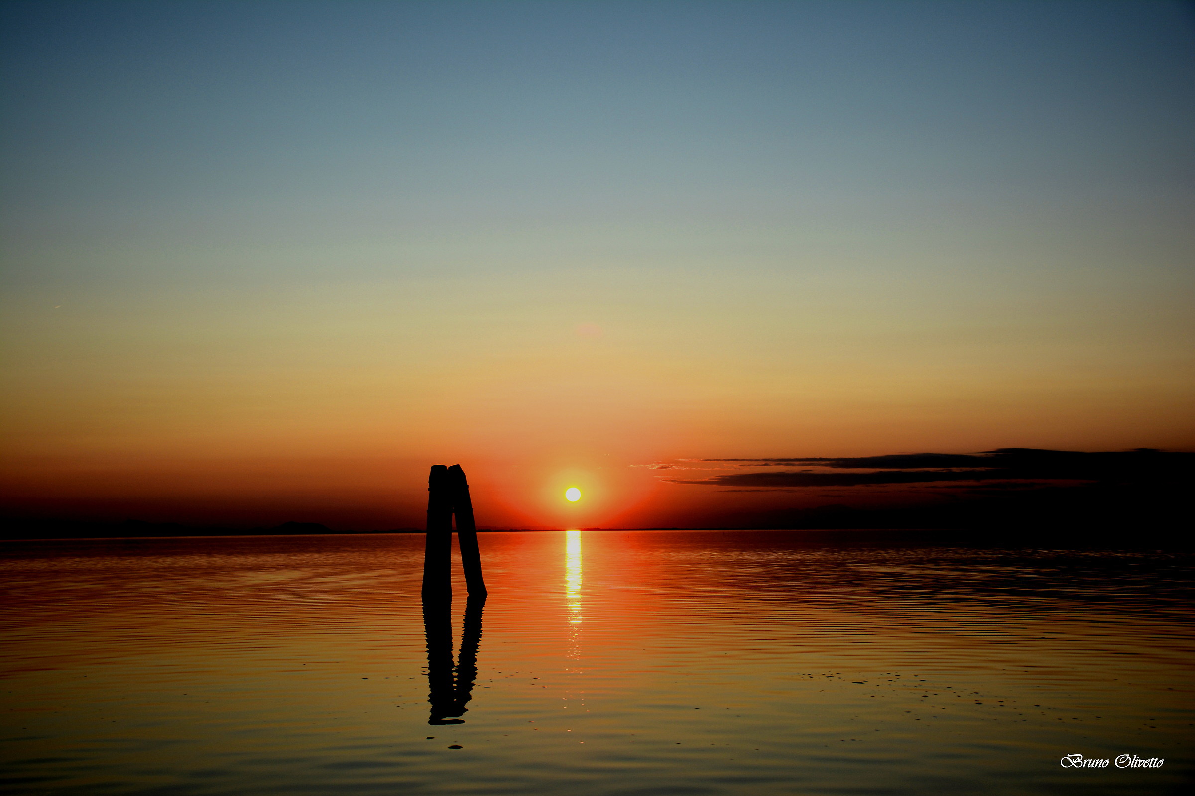 Venice Lagoon (sunset)