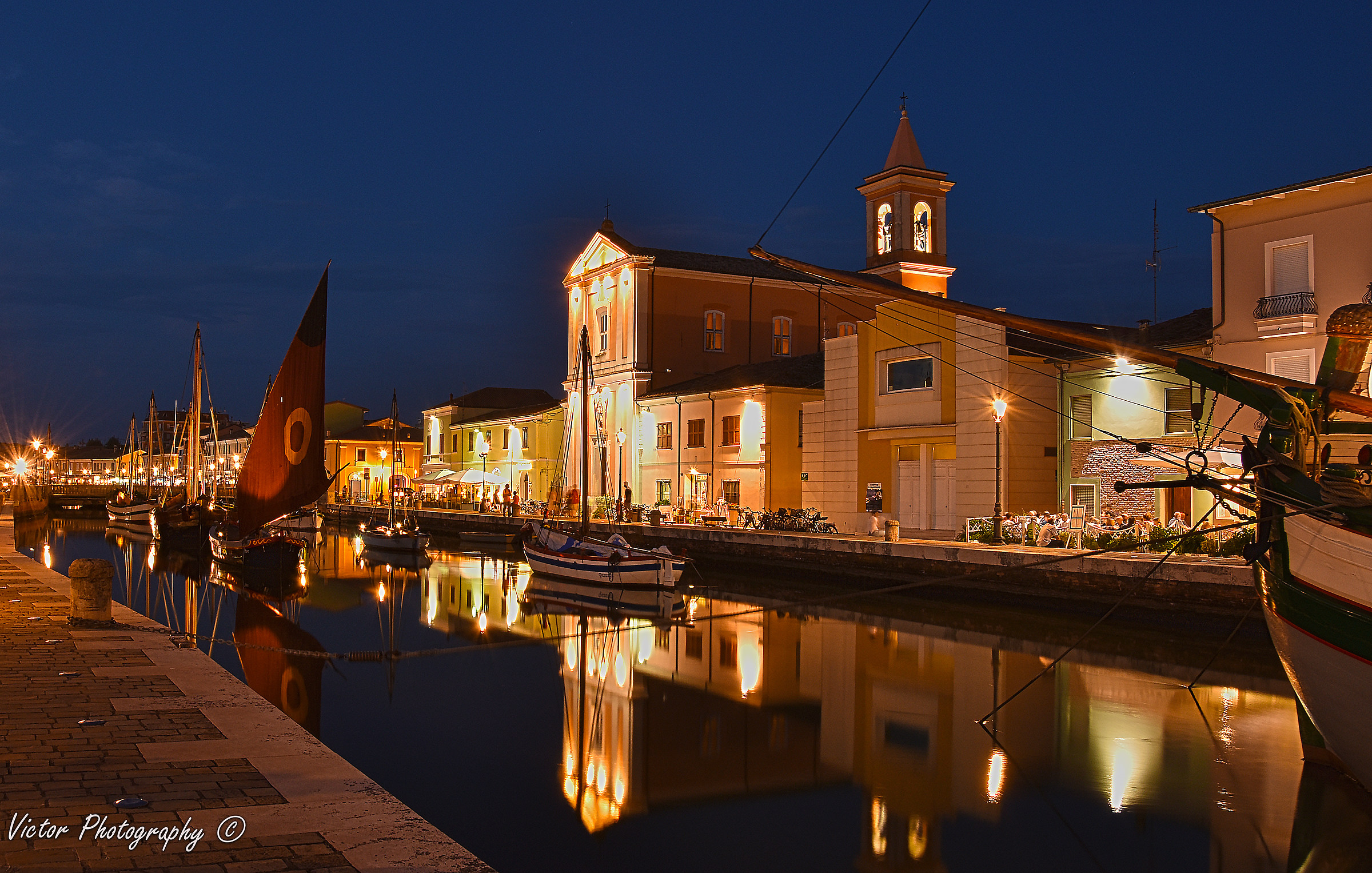 Notturno a Cesenatico