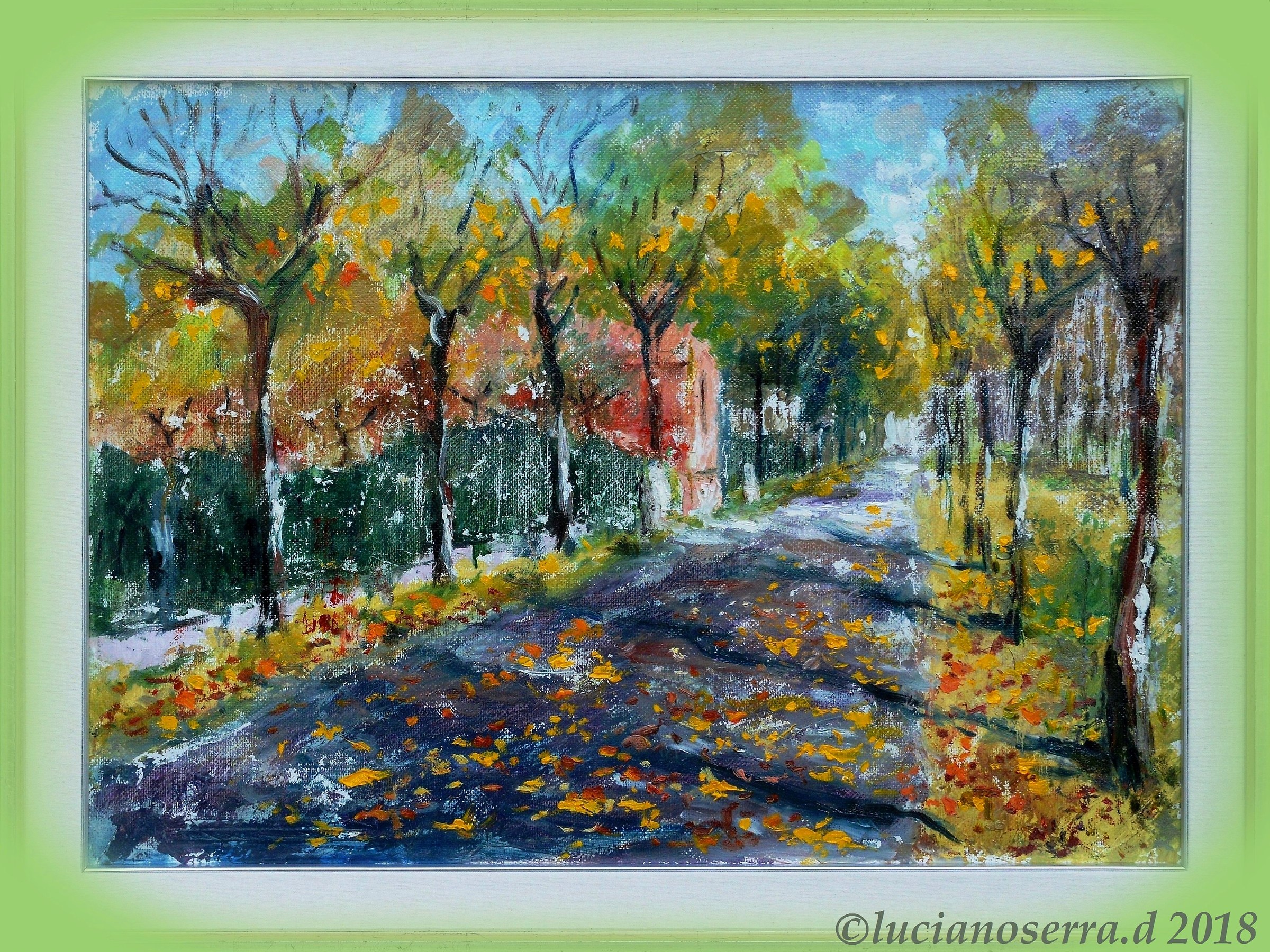 Autunno lungo il Viale dei Cappuccini