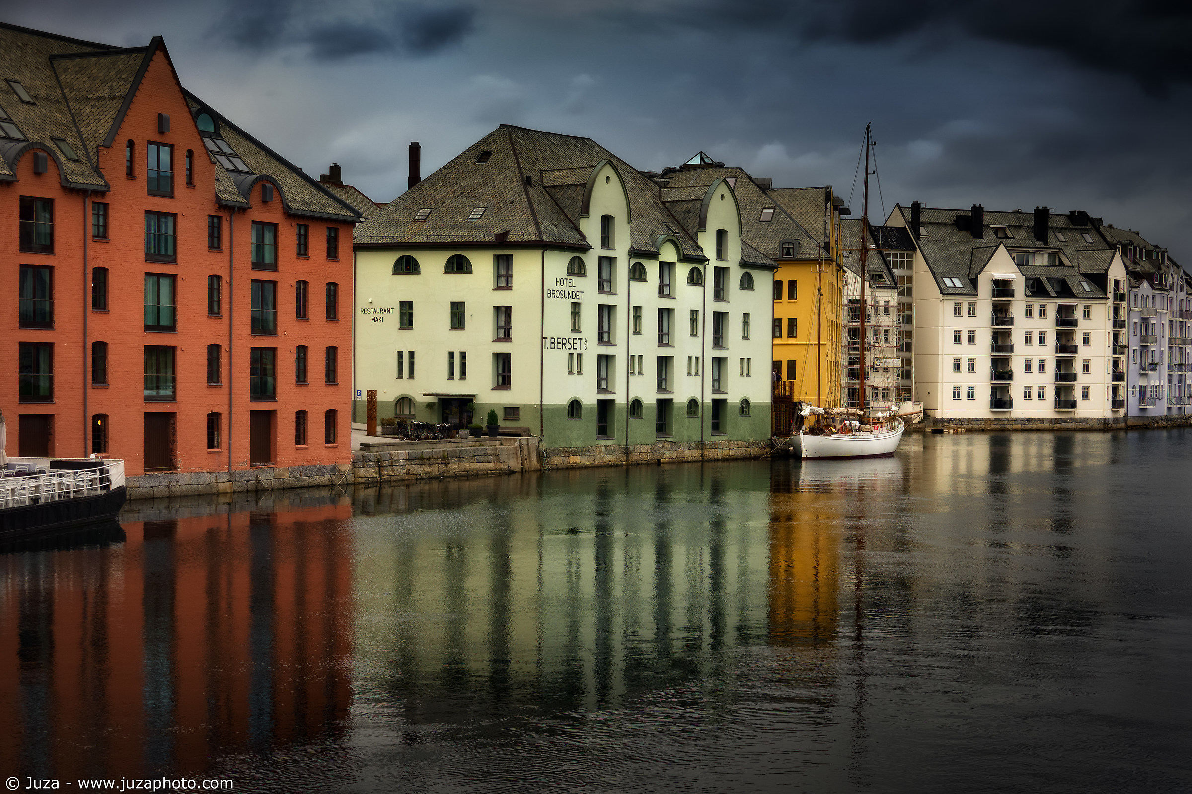 A cloudy day in Alesund