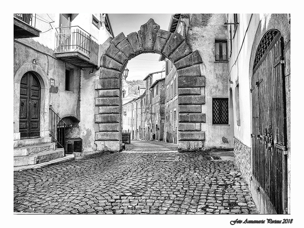 Riofreddo and the enchantment of its alleys