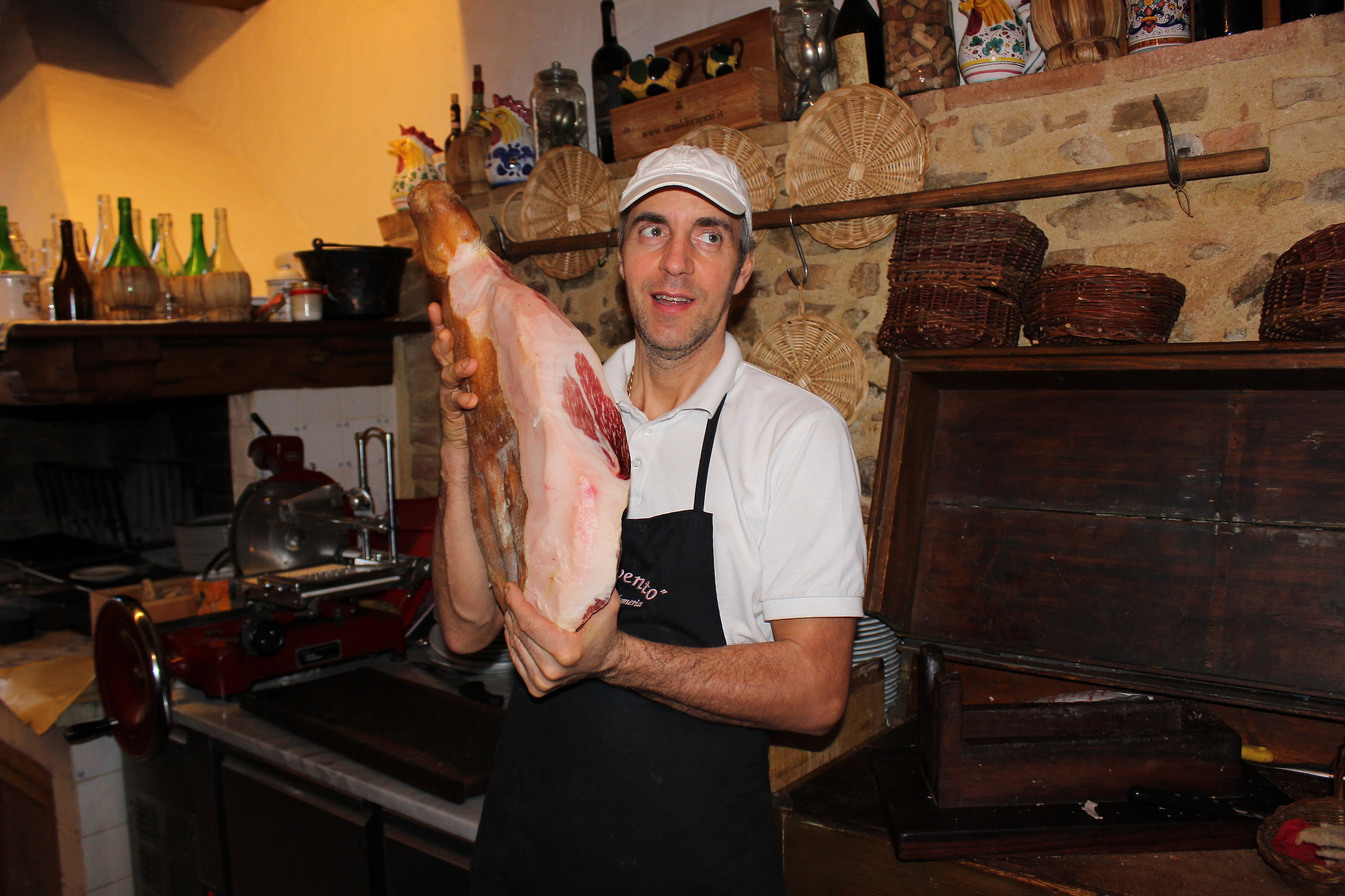 Mr. Tagliavento of the homonymous norcineria