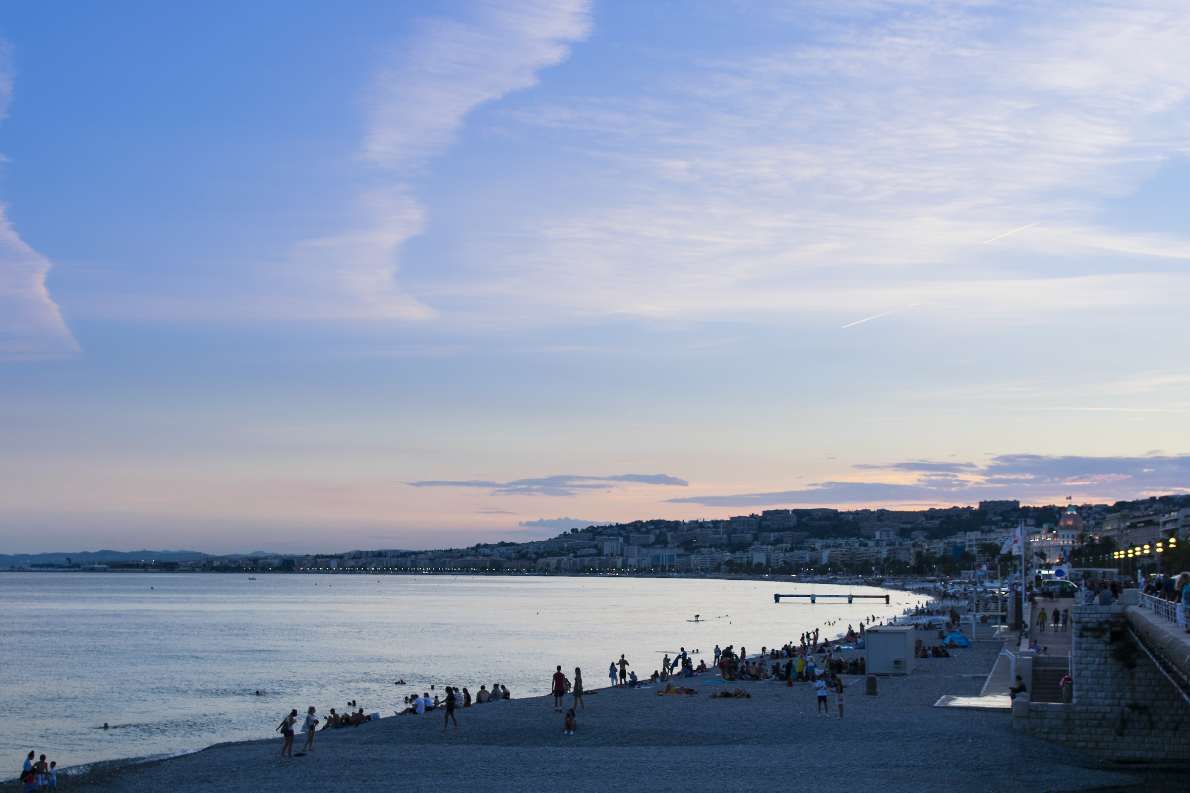 Sunset at Nice