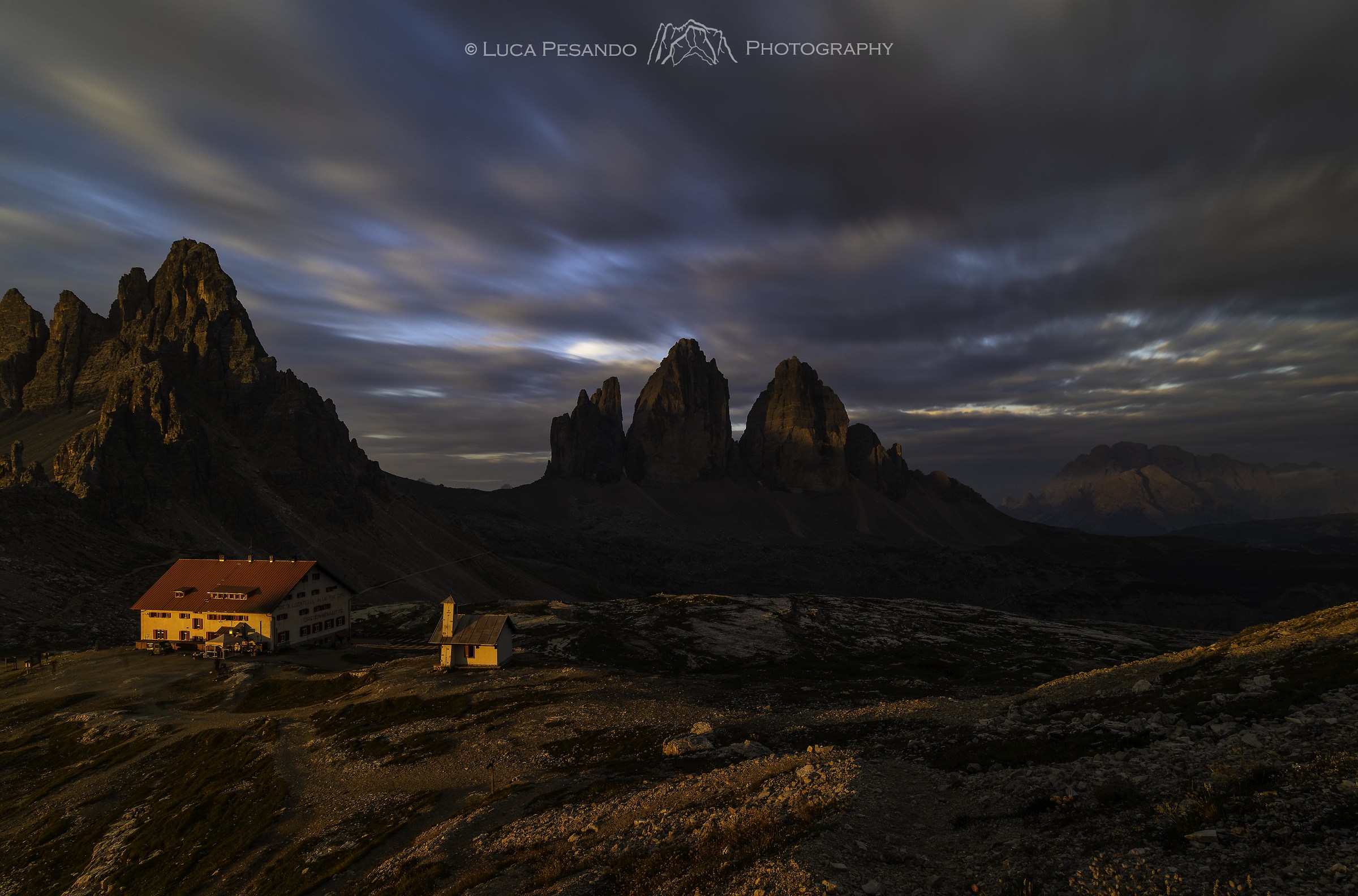 Alba rossa alle Cime