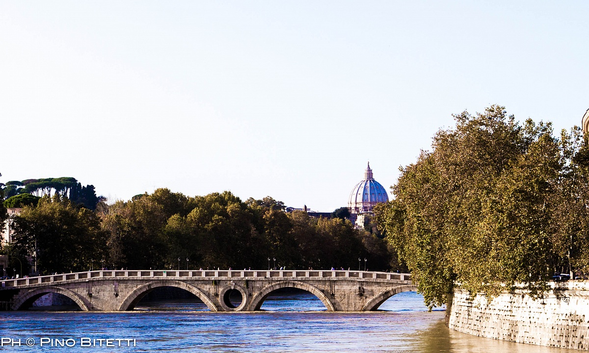 Tiber and St. Peter in full