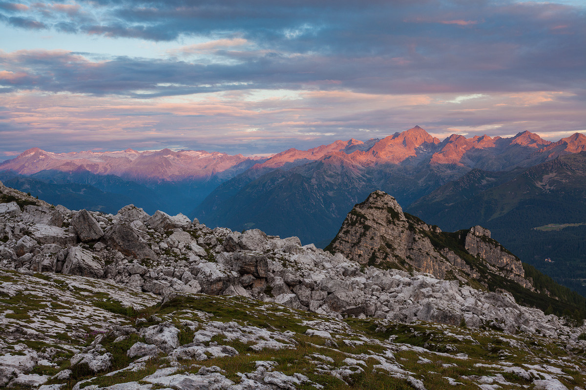 Mirandi from Tuckett to Adamello Park