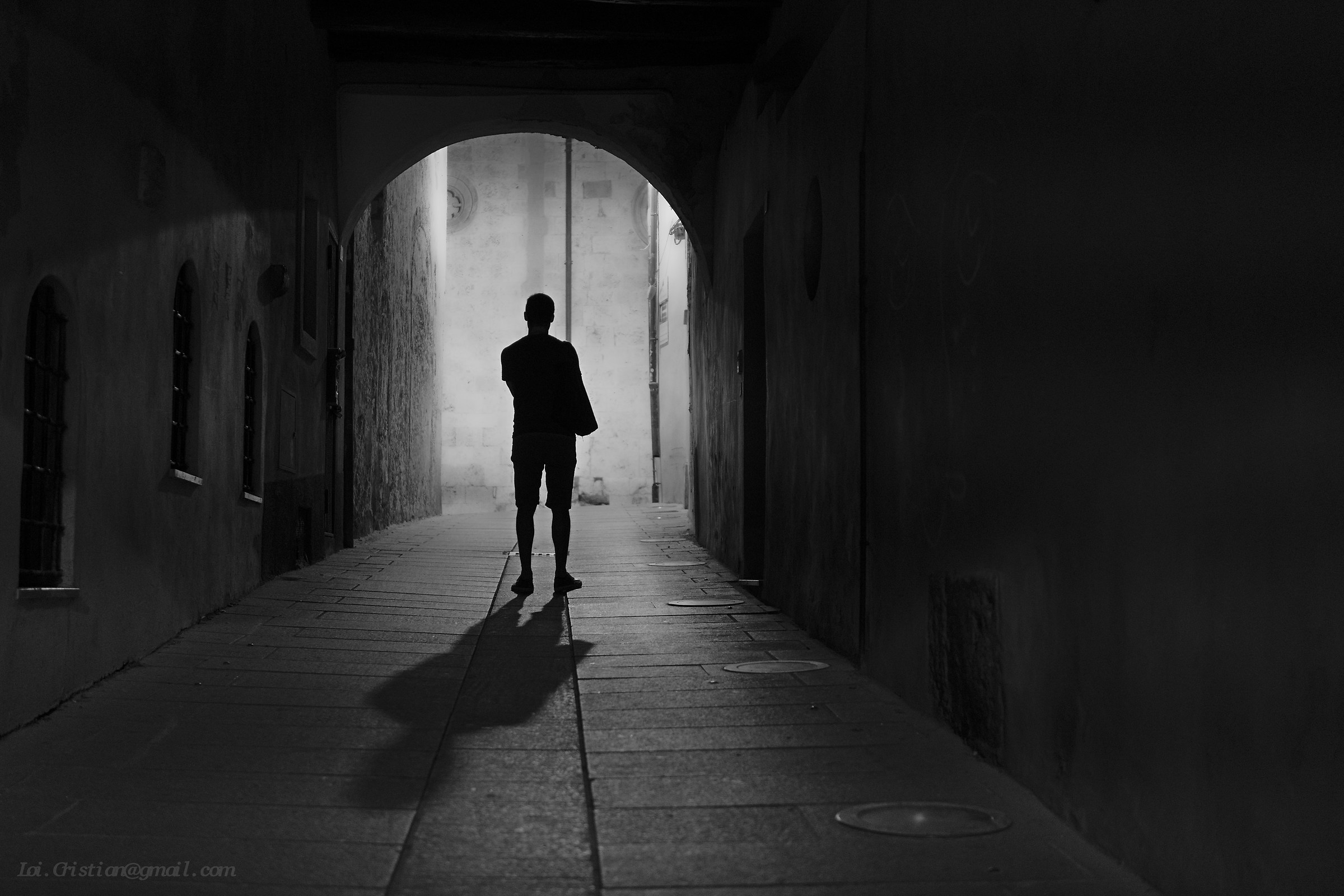 The man with the bag