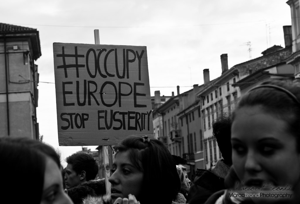 Manifestazione Studentesca a Mantova