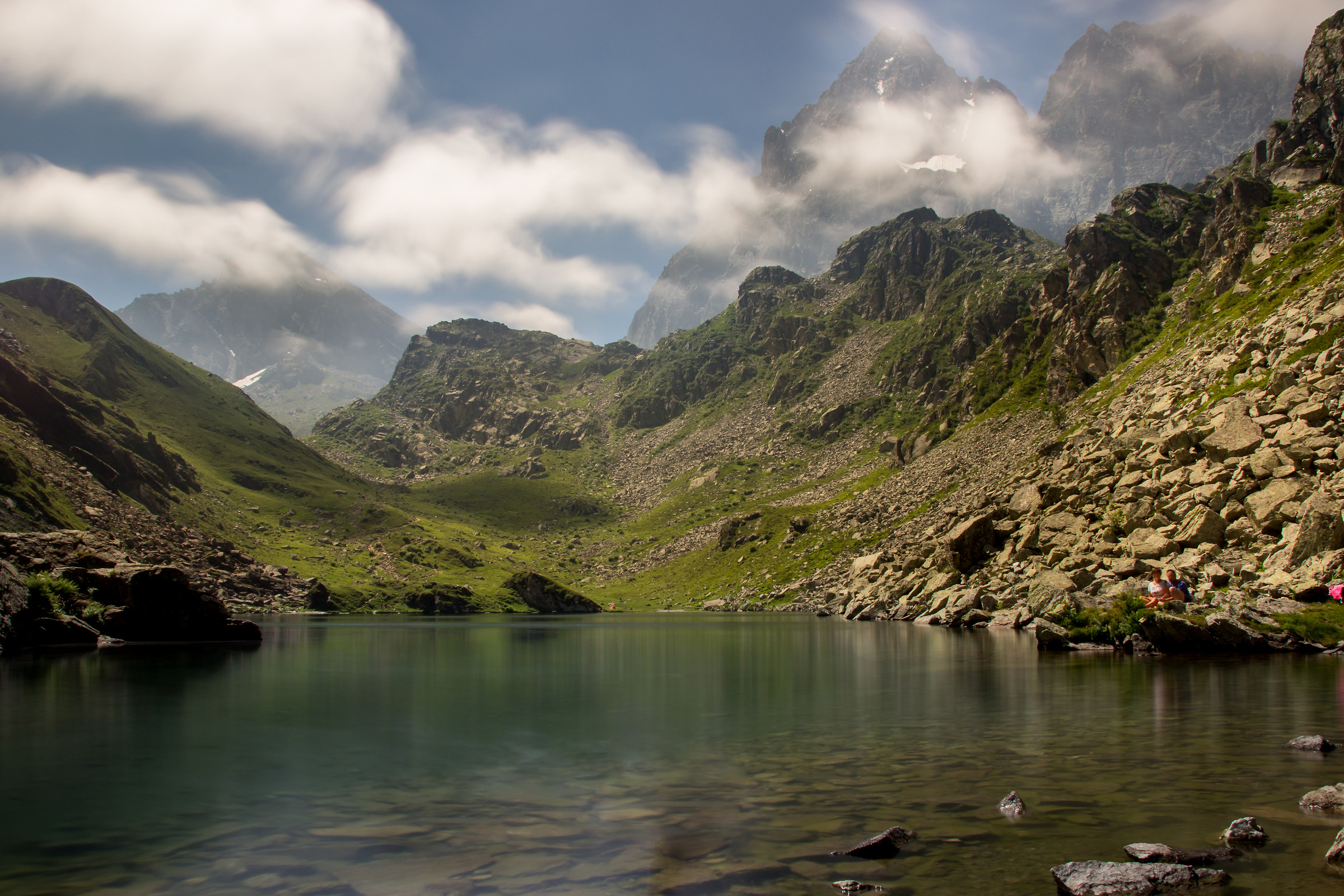 Following the clouds